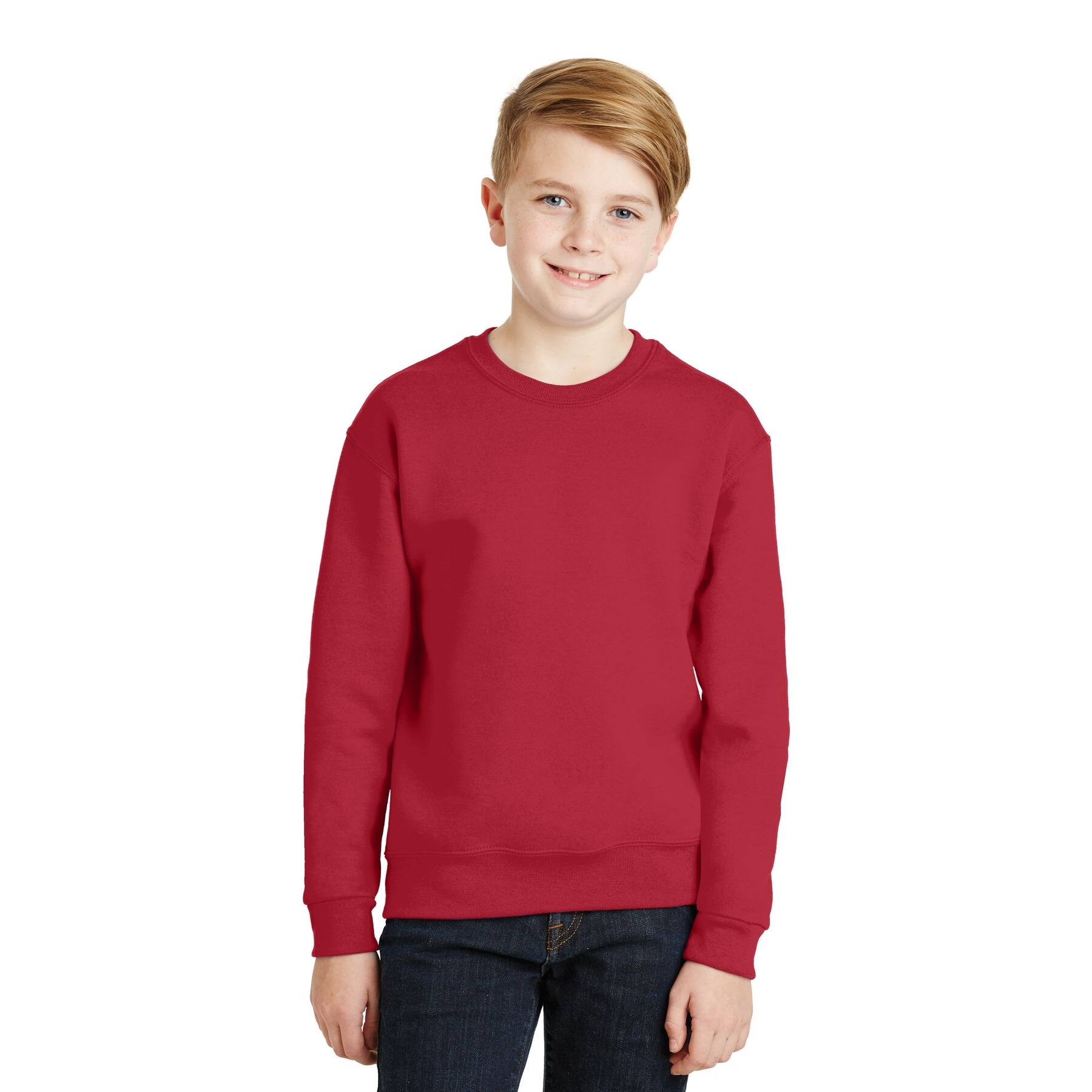 JERZEES&#xAE; NuBlend&#xAE; Crewneck Youth Sweatshirt