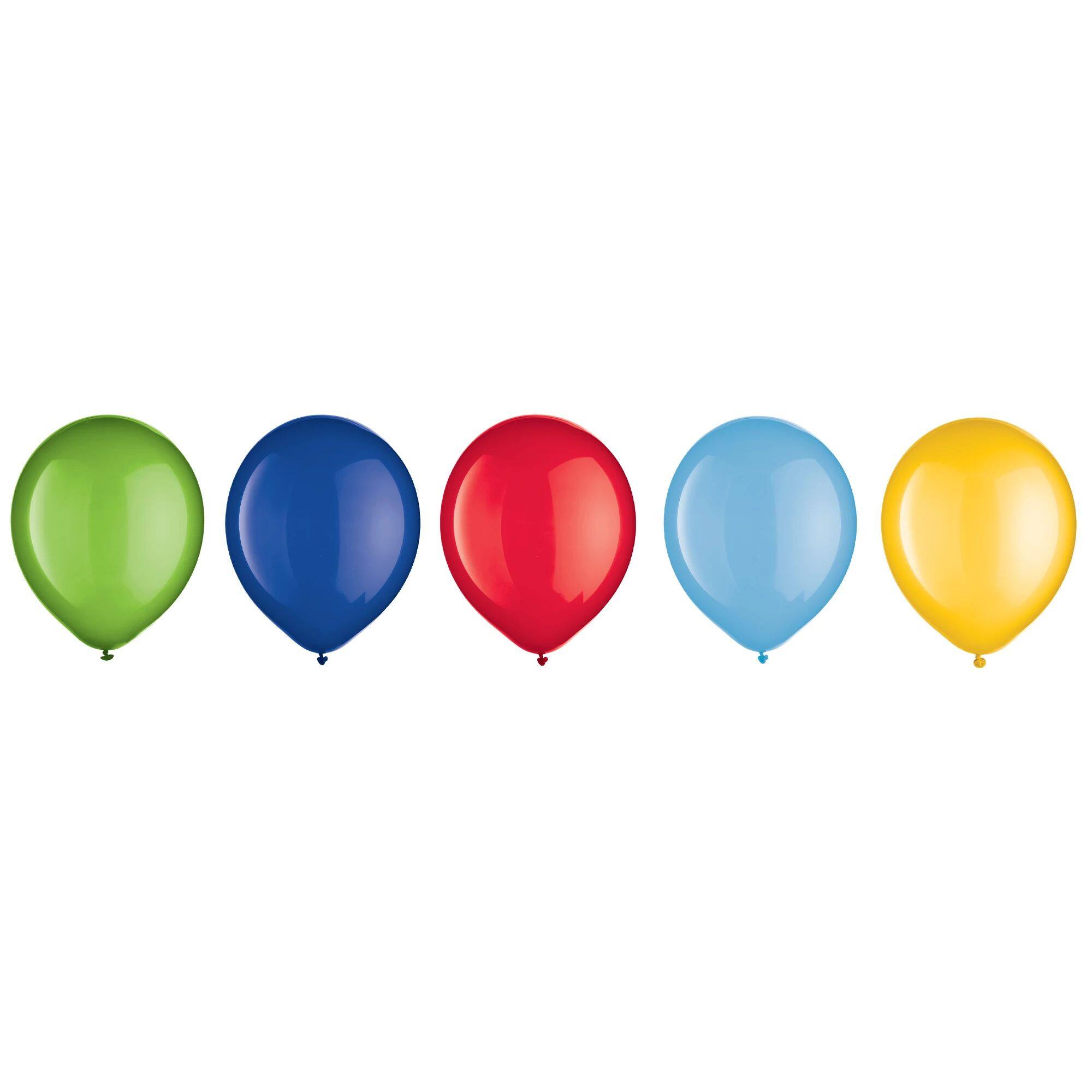 Multicolor Latex Balloons, 15ct.