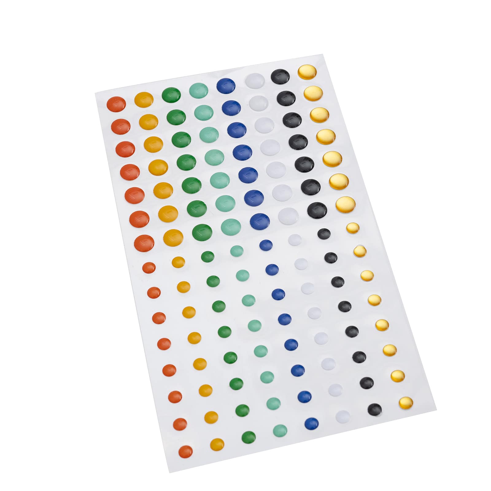 12 Packs: 120 ct. (1,440 total) Multicolor Enamel Dot Stickers by Recollections&#x2122;