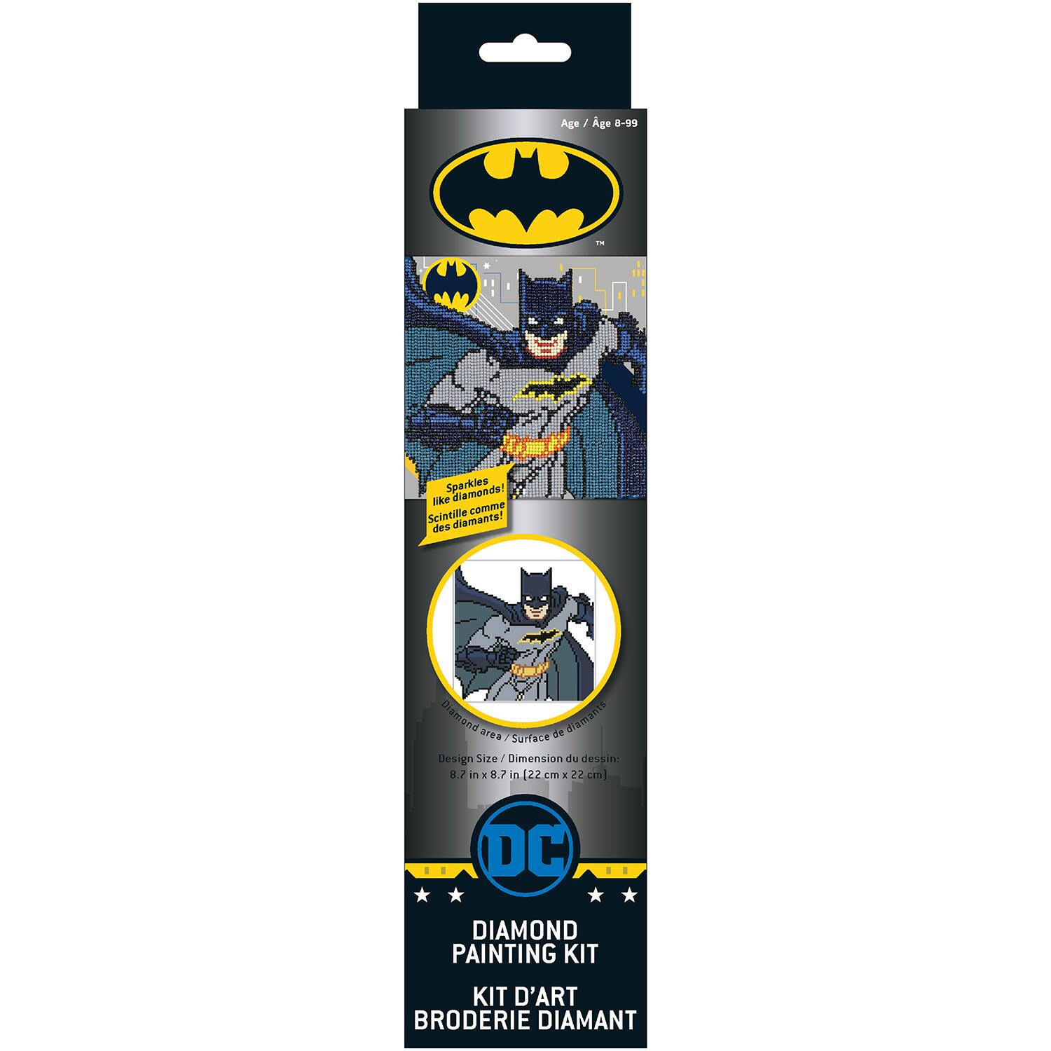 Camelot Dotz Young DC Batman Diamond Painting Kit