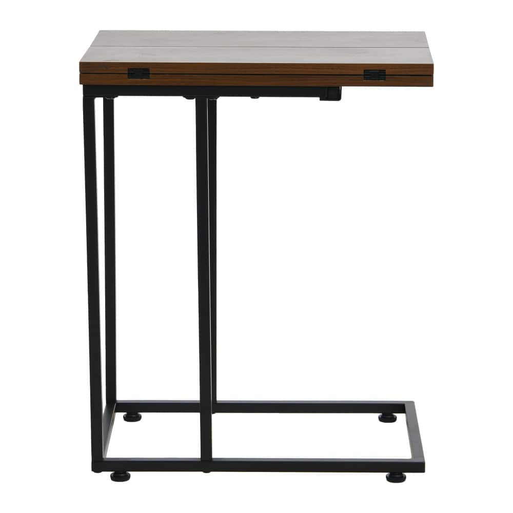 Household Essentials Jamestown Extendable C-Shaped End Table