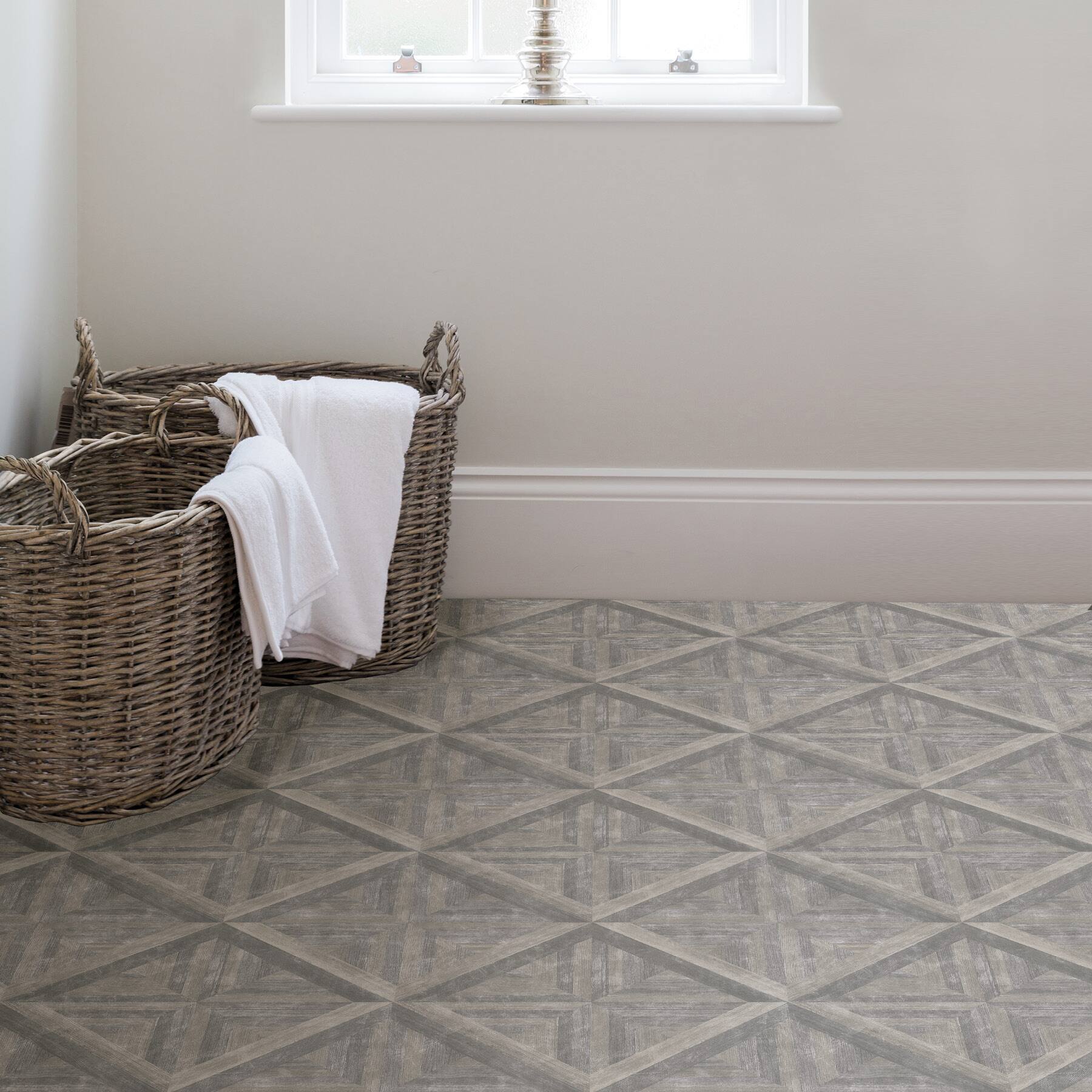 FloorPops Townhouse Peel &#x26; Stick Floor Tiles