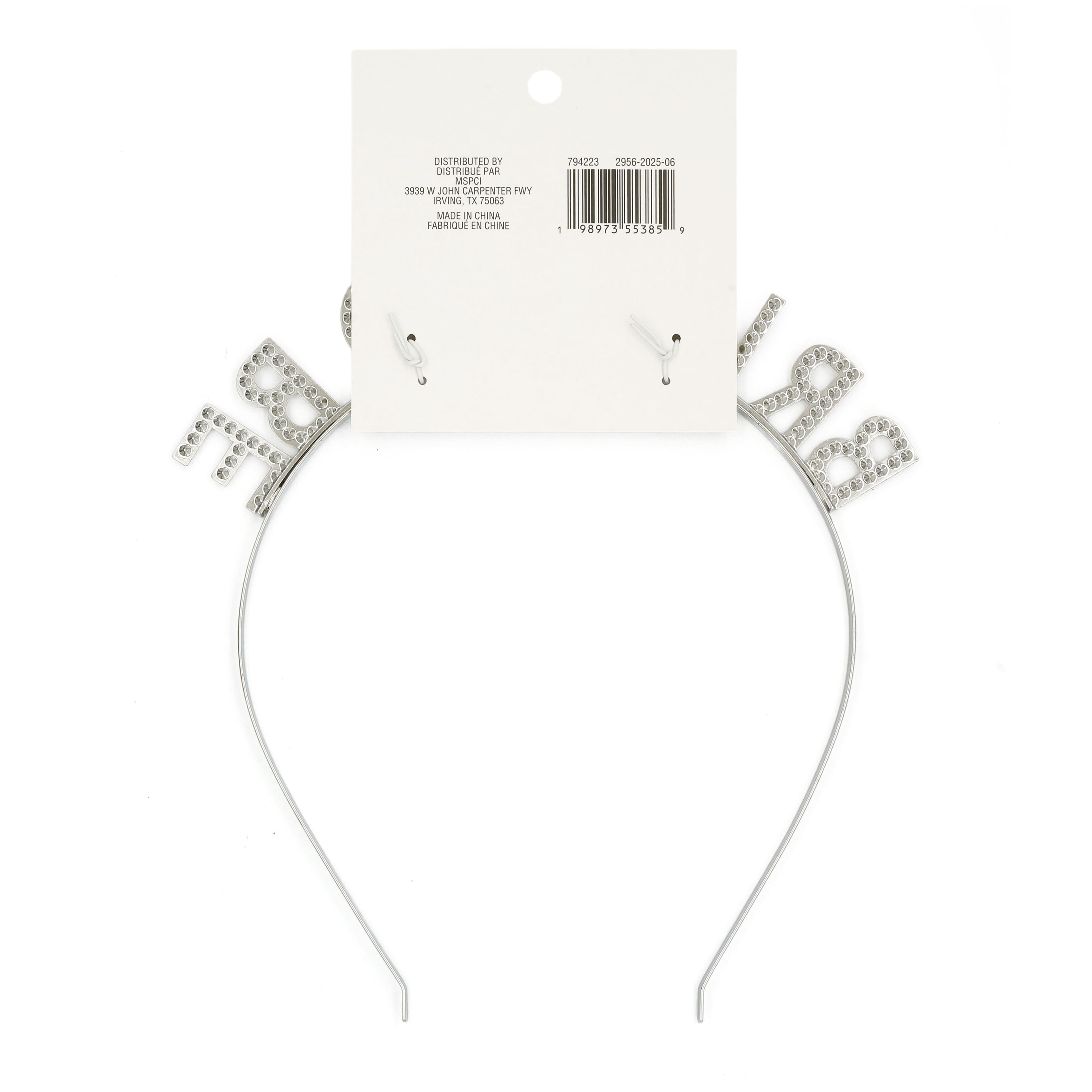 Silver Bride to Be Headband by Celebrate It&#x2122;