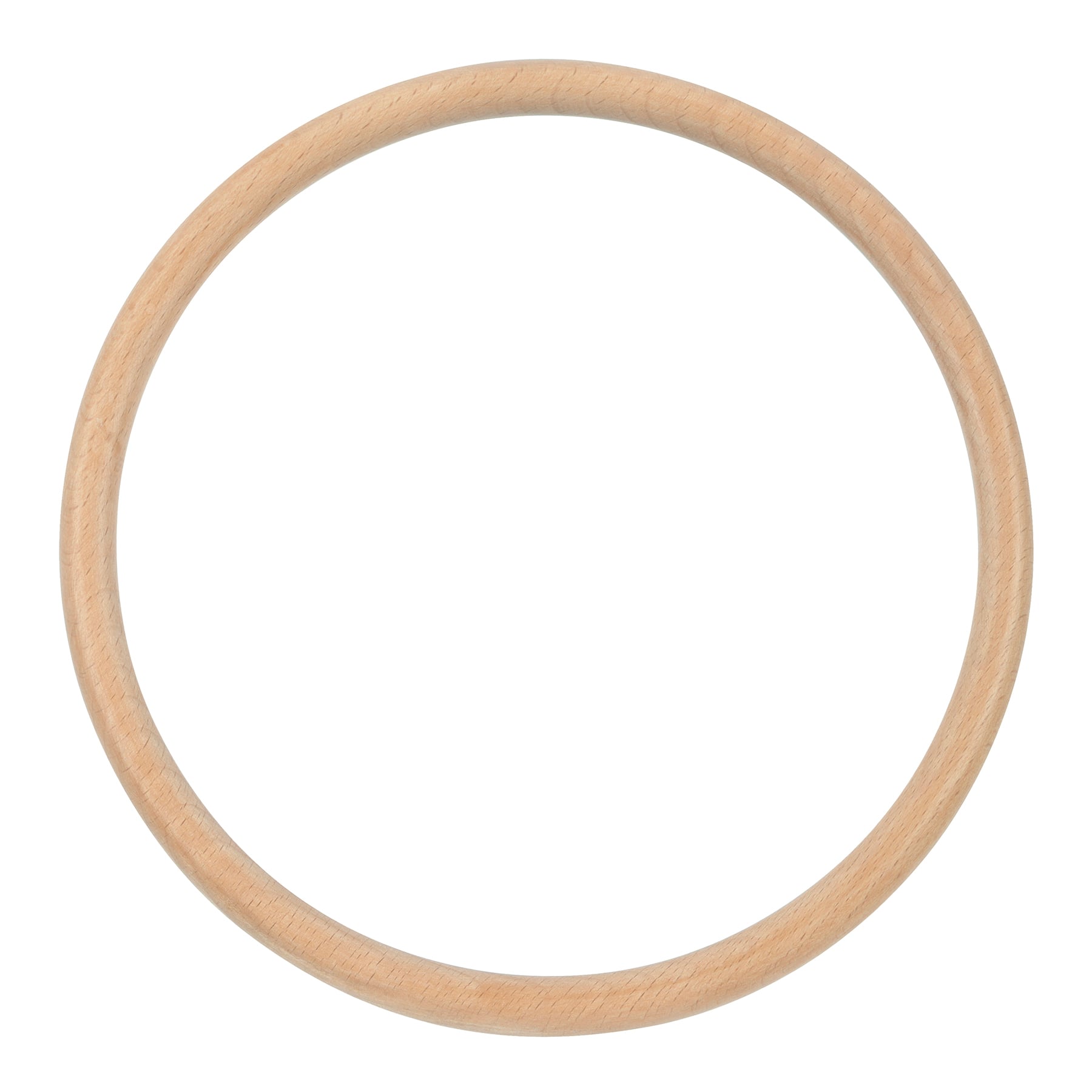 8" Beechwood Macramé Hoop by Loops & Threads®