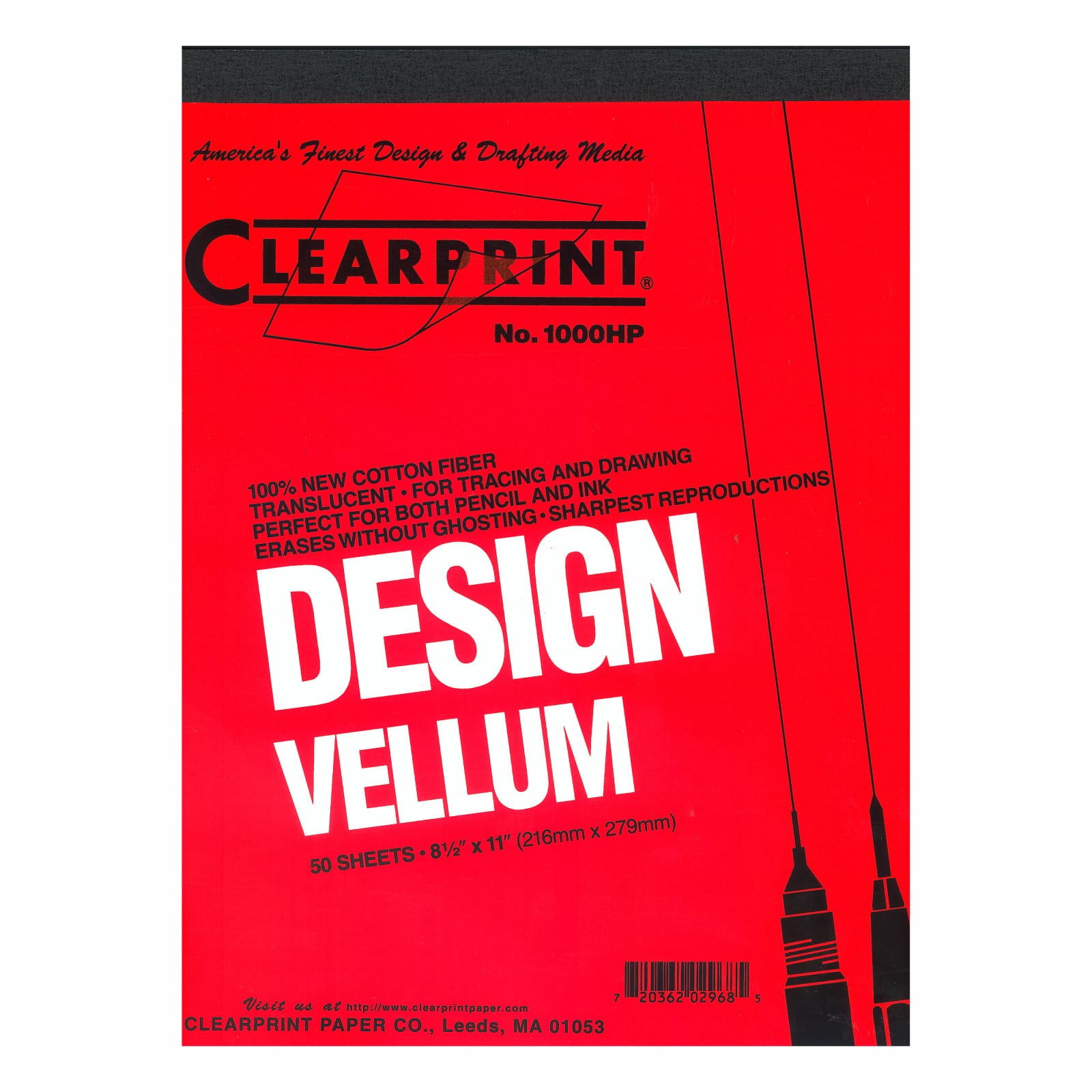 Clearprint&#x2122; Design Vellum Pad, Unprinted