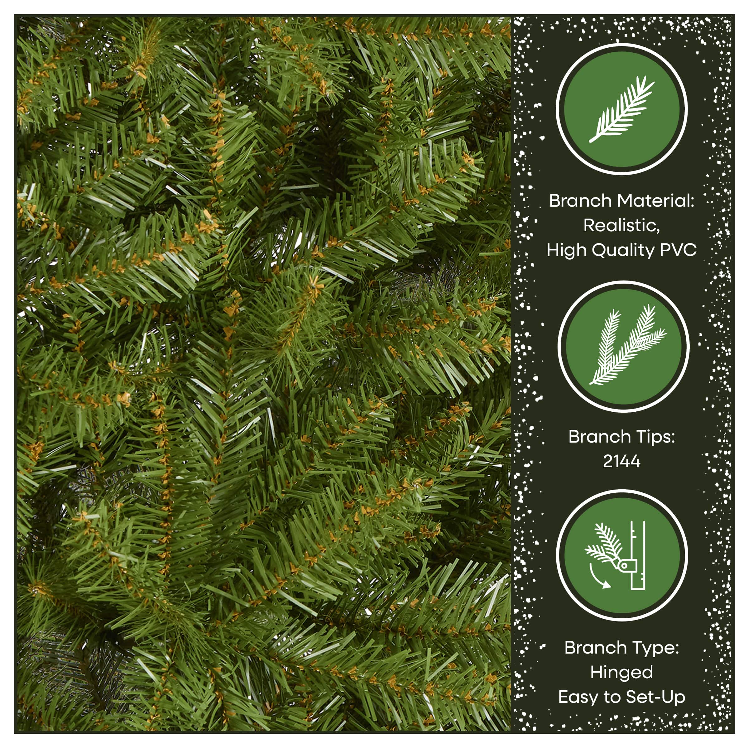 7ft. Unlit Dunhill&#xAE; Fir Full Artificial Christmas Tree