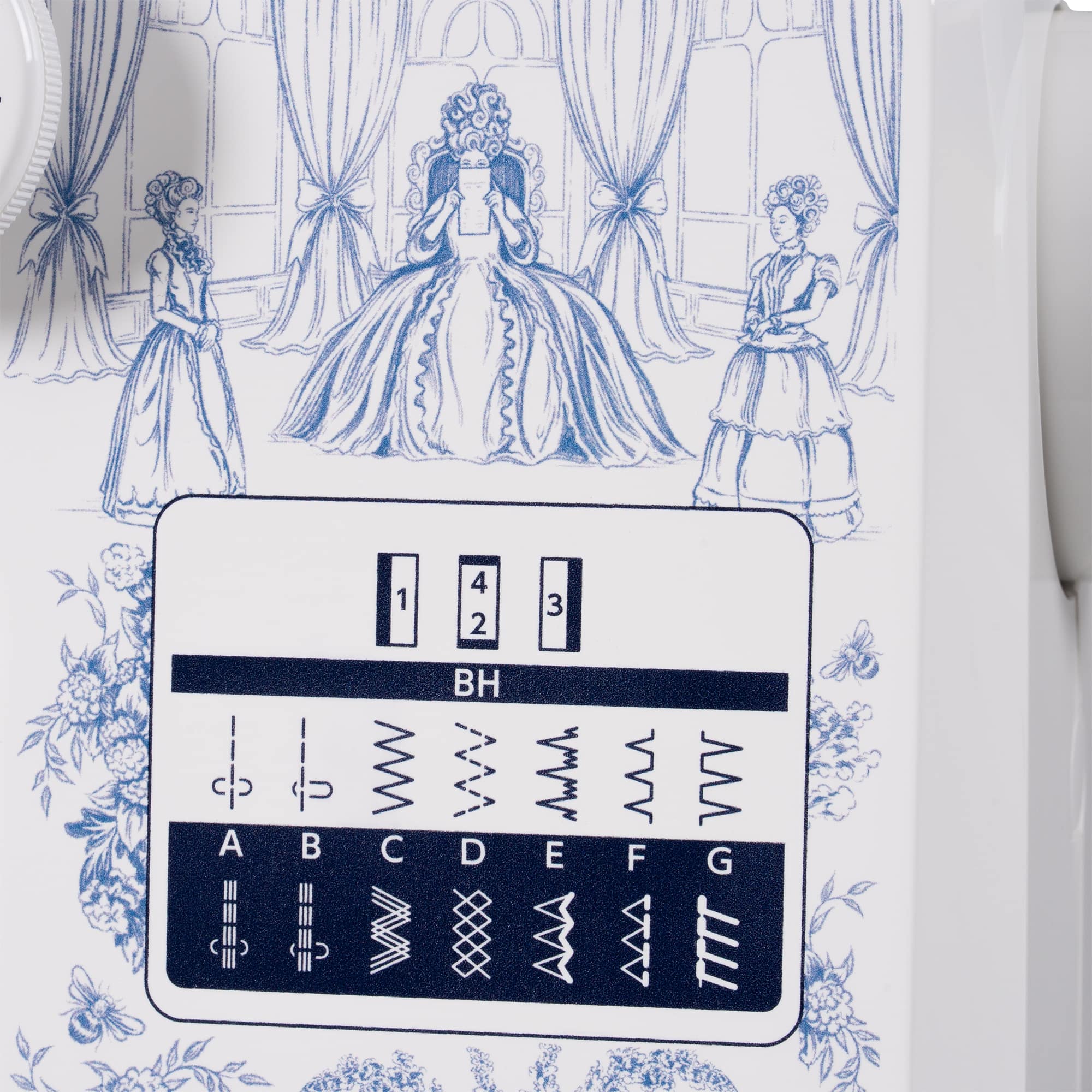 Janome Bridgerton Collection Easy-to-Use 15-Stitch Sewing Machine