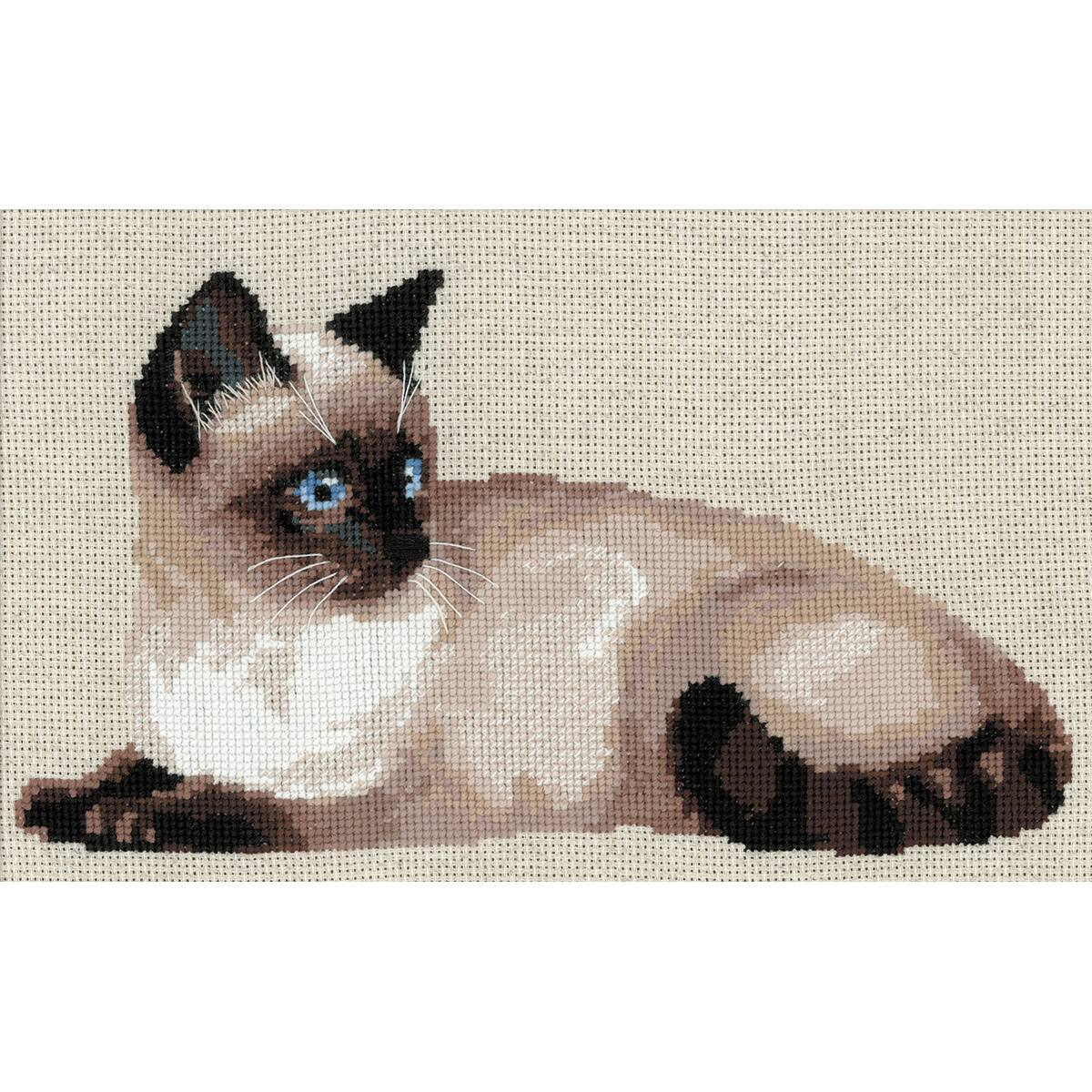 RIOLIS Thai Cat Cross Stitch Kit