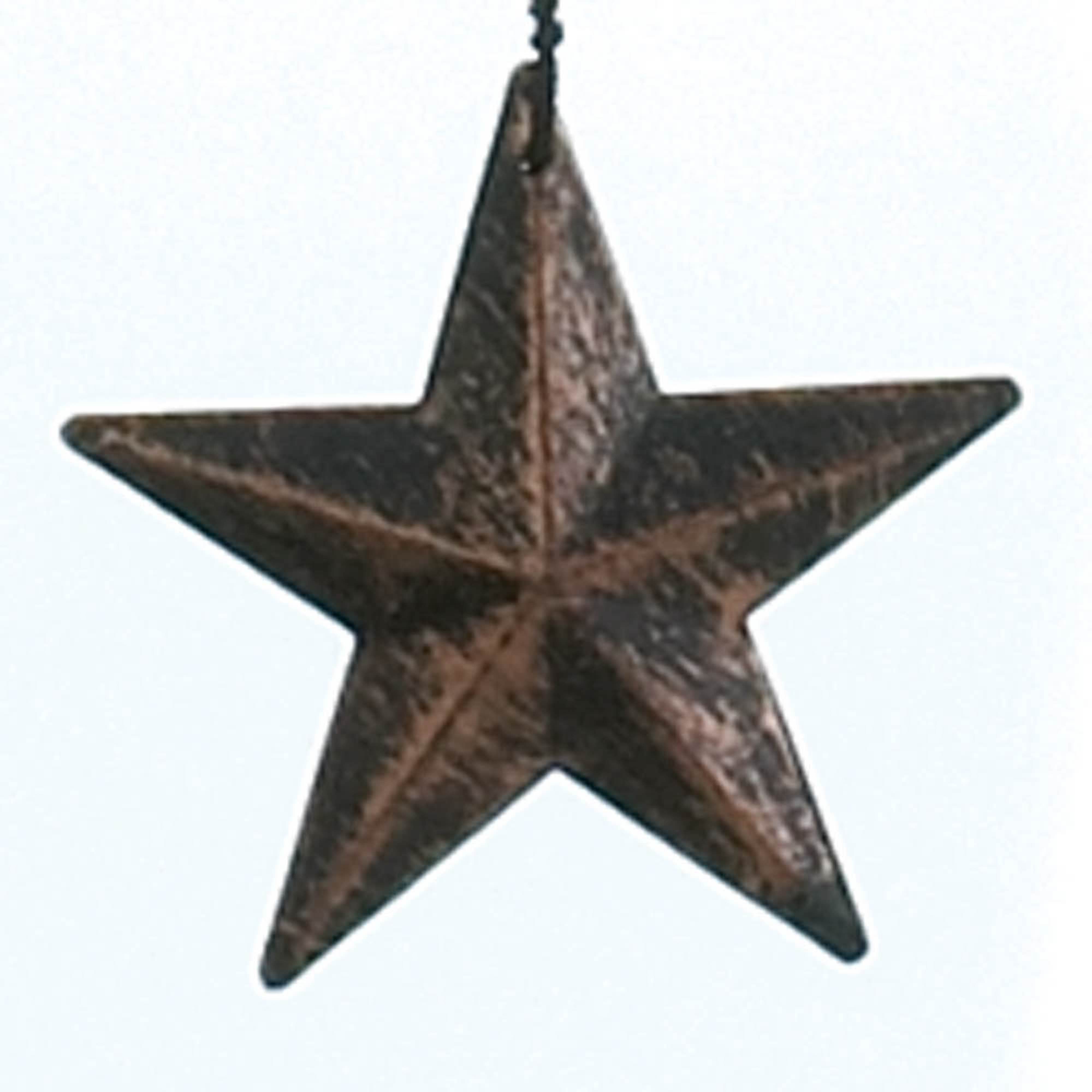 34&#x22; Bronze Stars Wind Chime