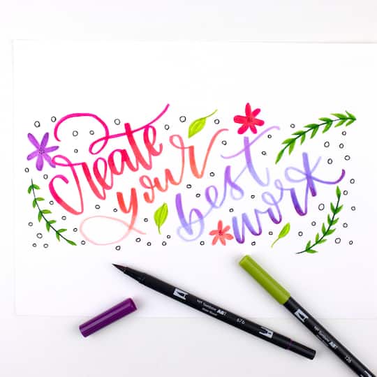 Tombow Lettering Favorites Dual Brush Pens | Michaels