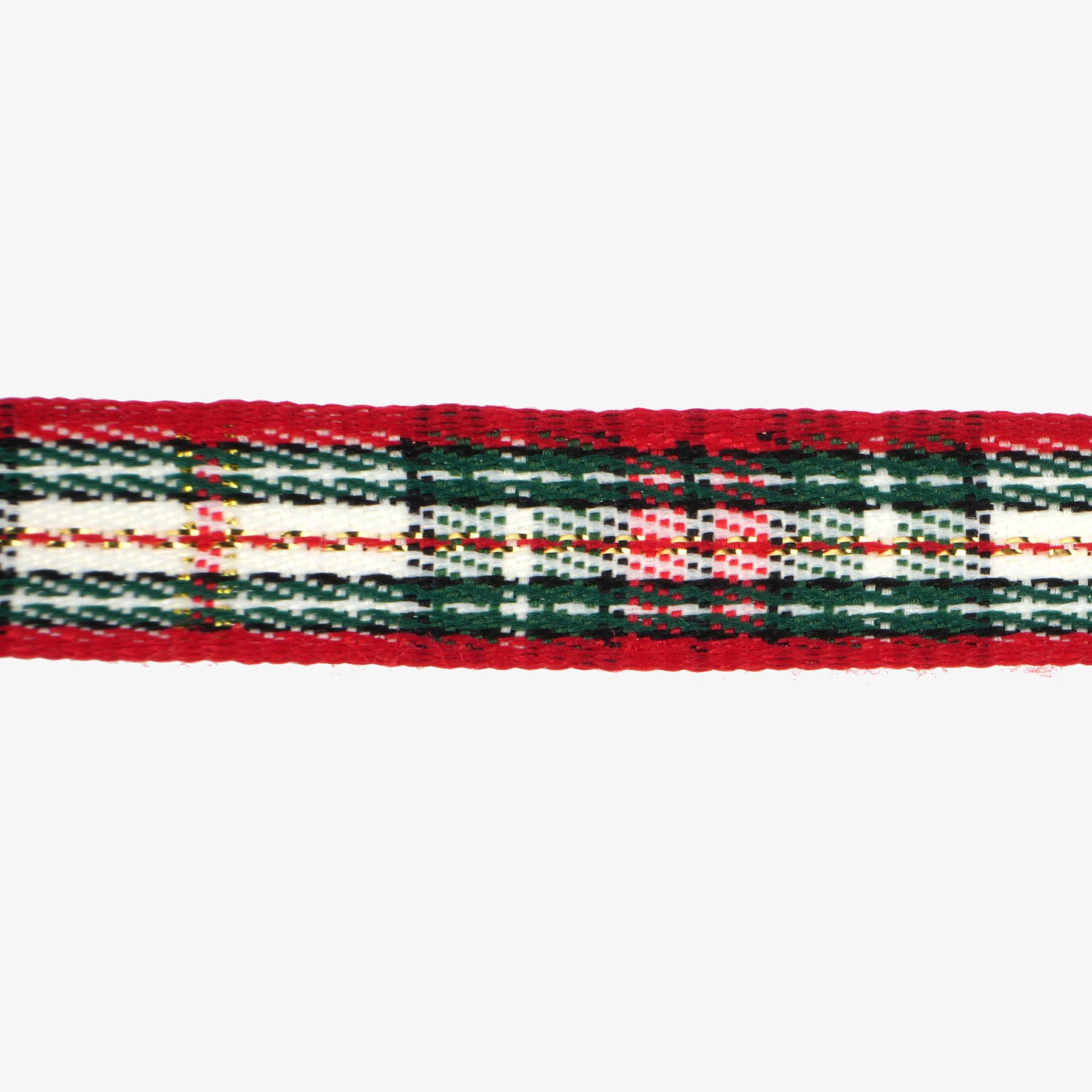 3/8&#x22; x 12ft. Green Plaid Ribbon by Celebrate It&#xAE; Christmas