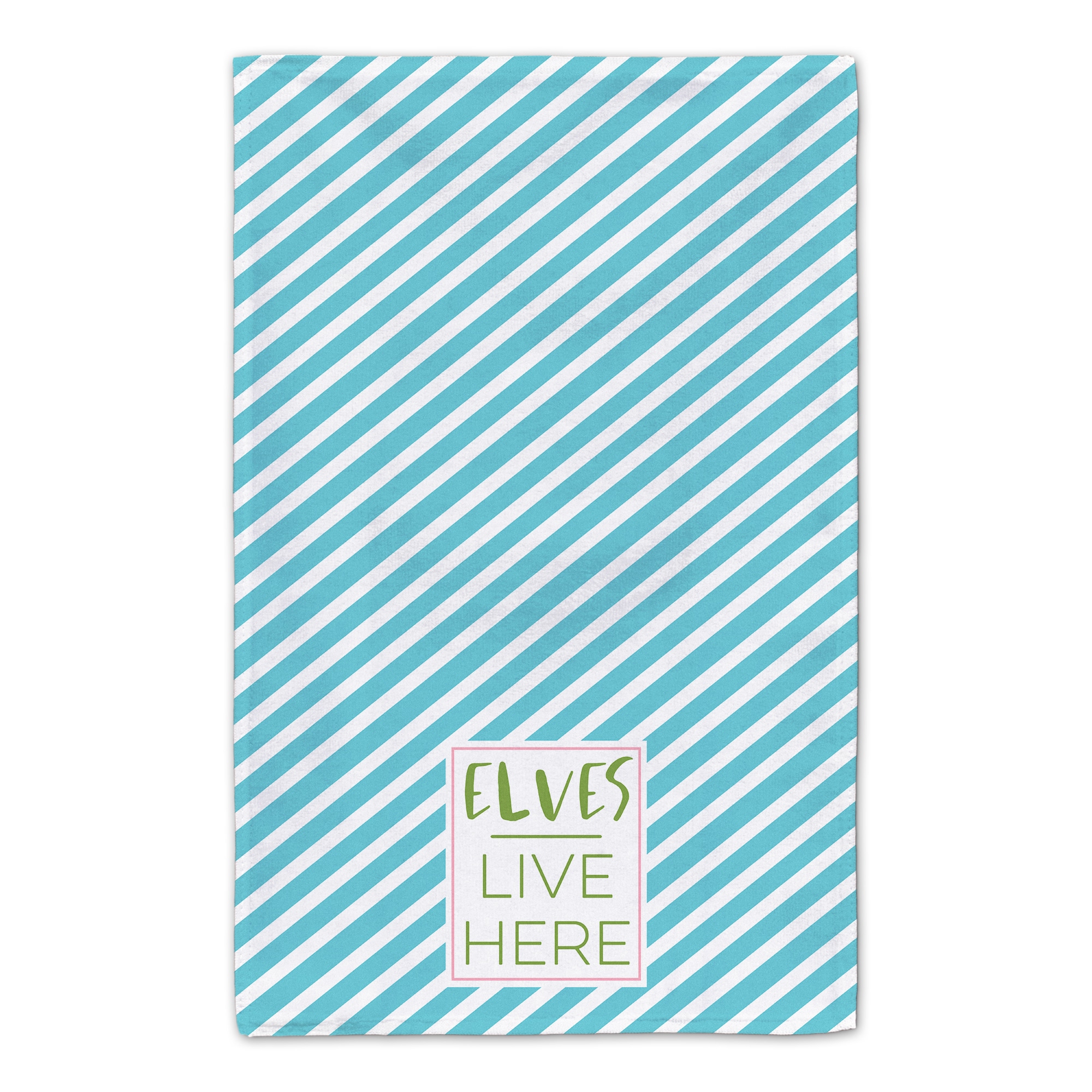 Elves Live Here Tea Towels - Set of 2