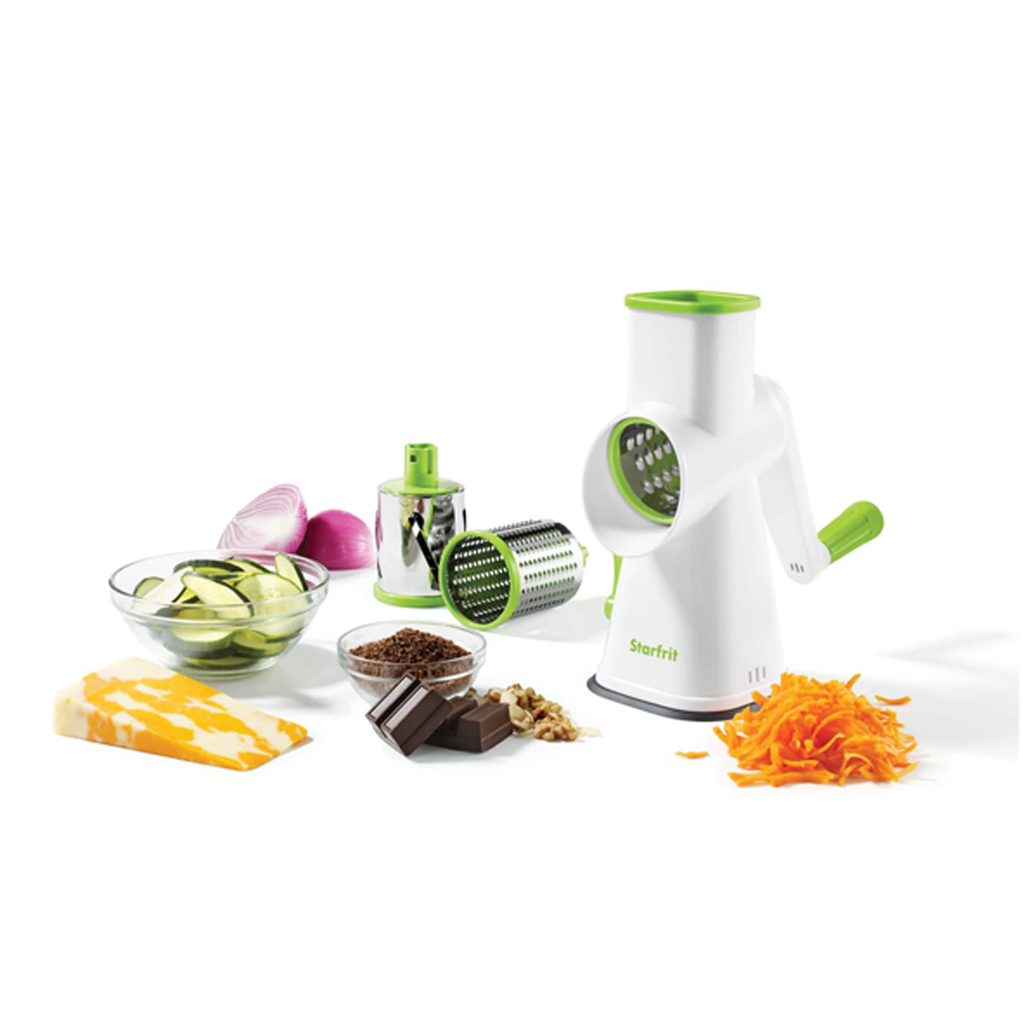Starfrit Drum Grater With 3 Barrels