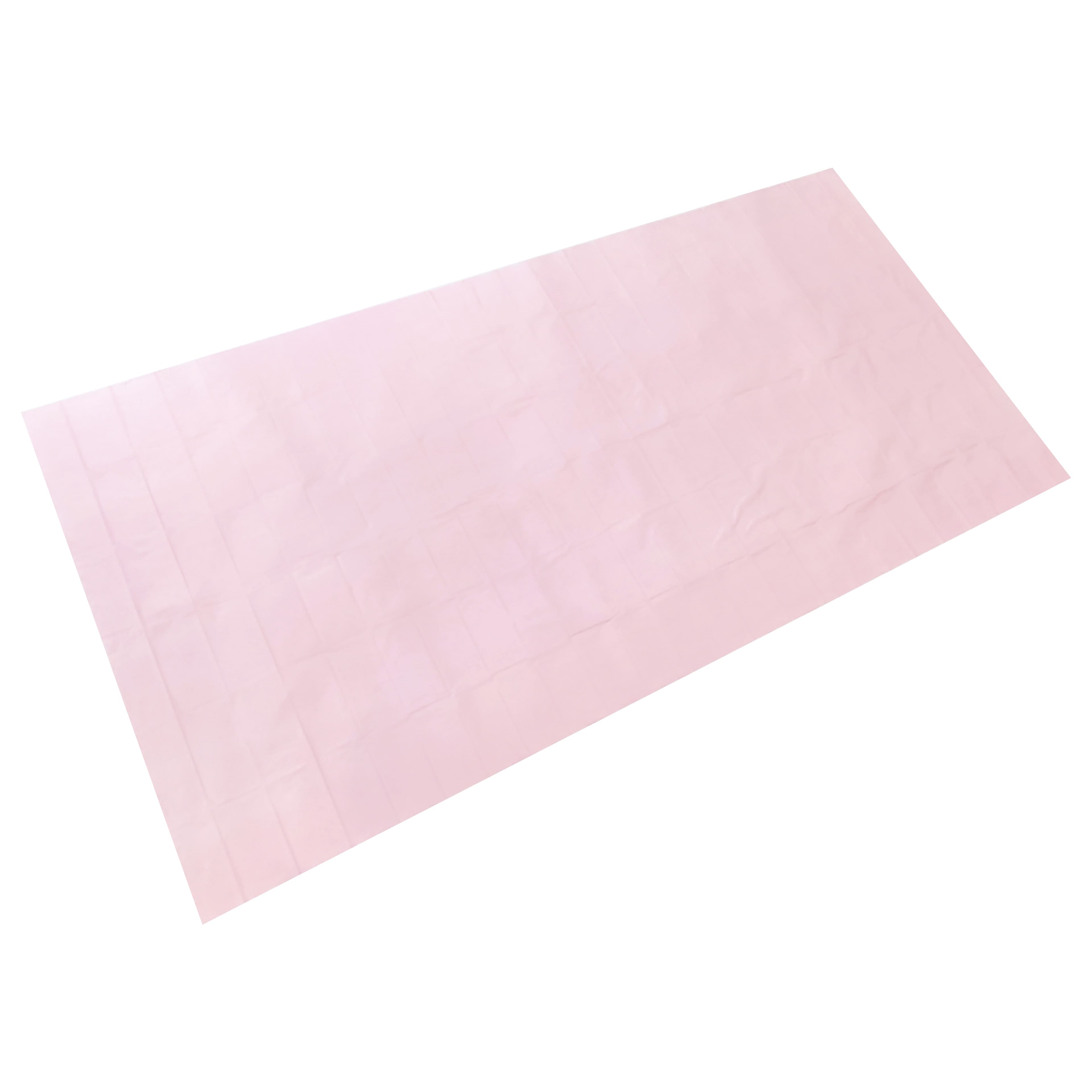 54&#x22; x 108&#x22; Baby Pink Plastic Table Cover by Celebrate It&#x2122;