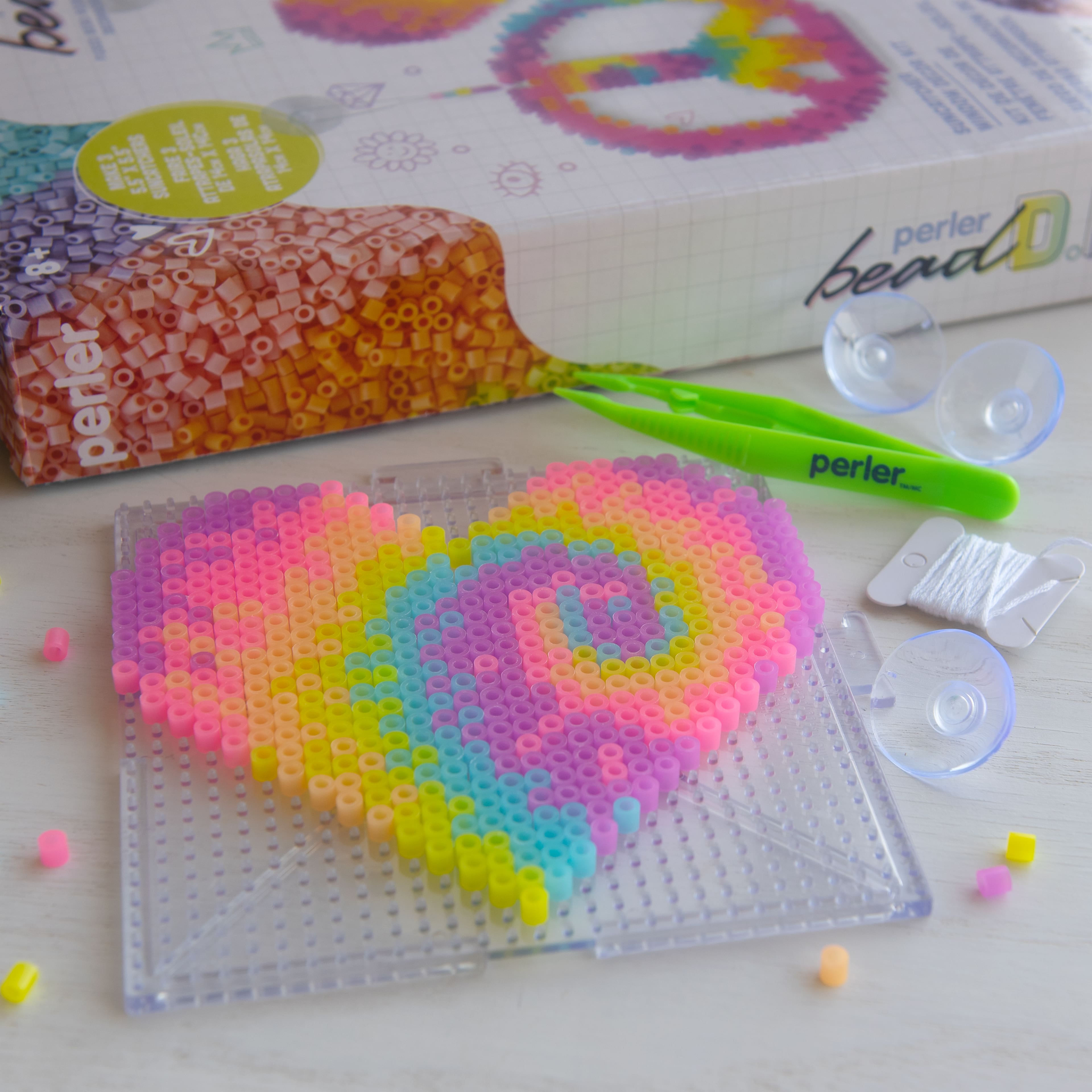 Perler&#xAE; Bead DIY Suncatcher Window D&#xE9;cor Kit