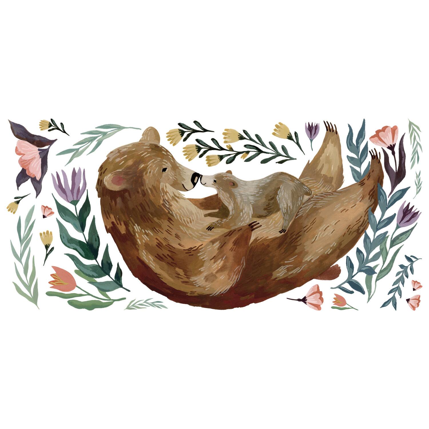 RoomMates Bear Hug Peel & Stick Giant Wall Decals