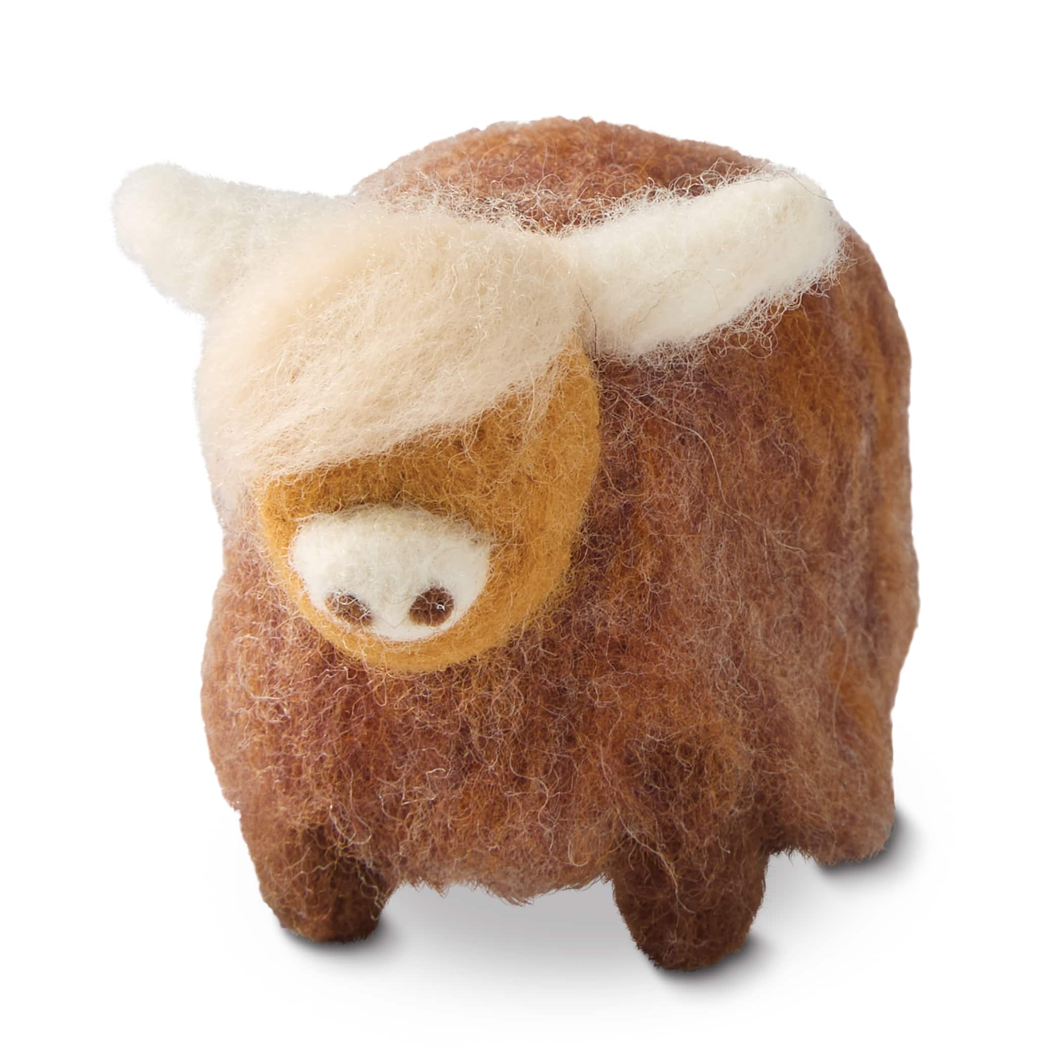 Highland Cow Felting Kit by Loops & Threads®