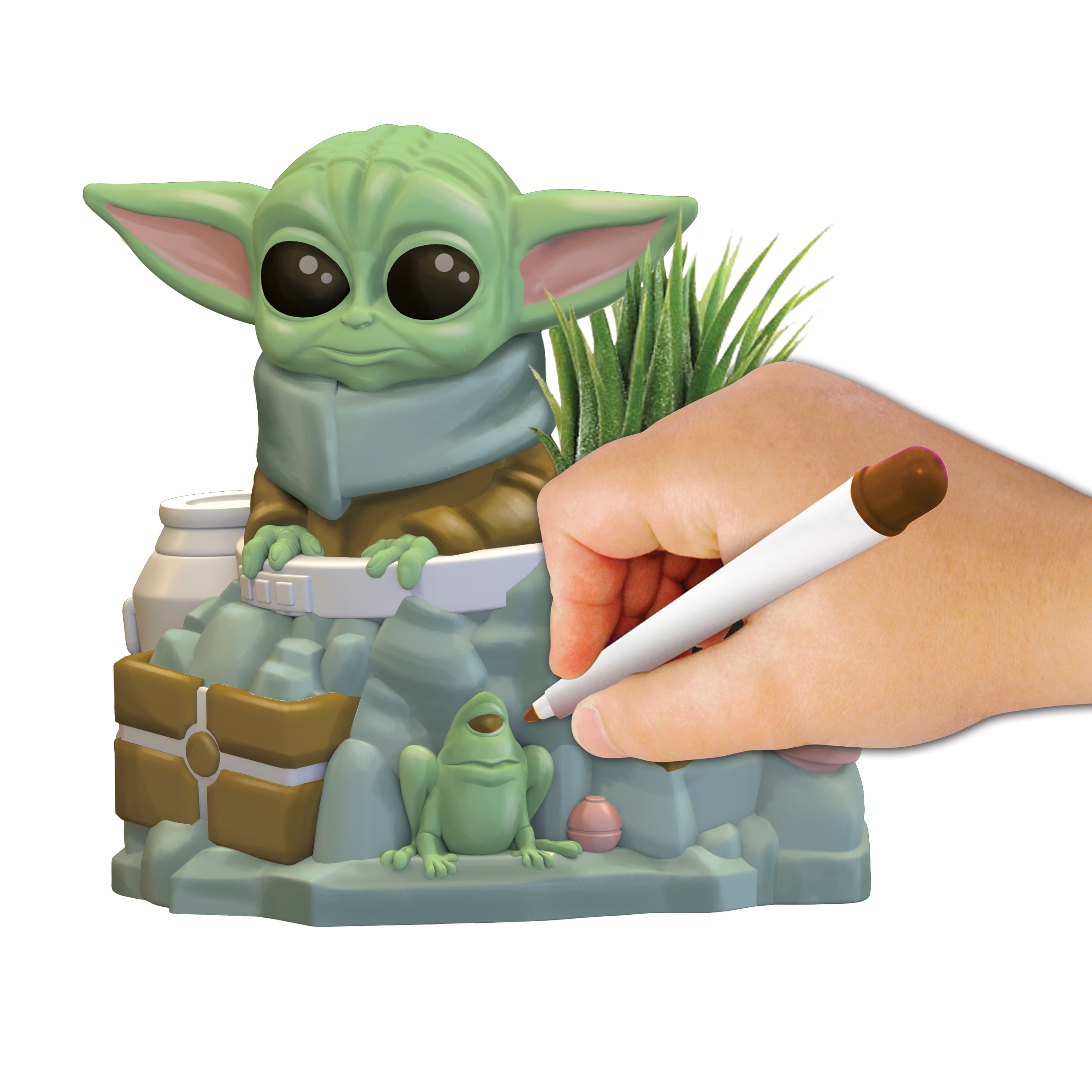 The Mandalorian Baby Yoda Design A Planter Michaels