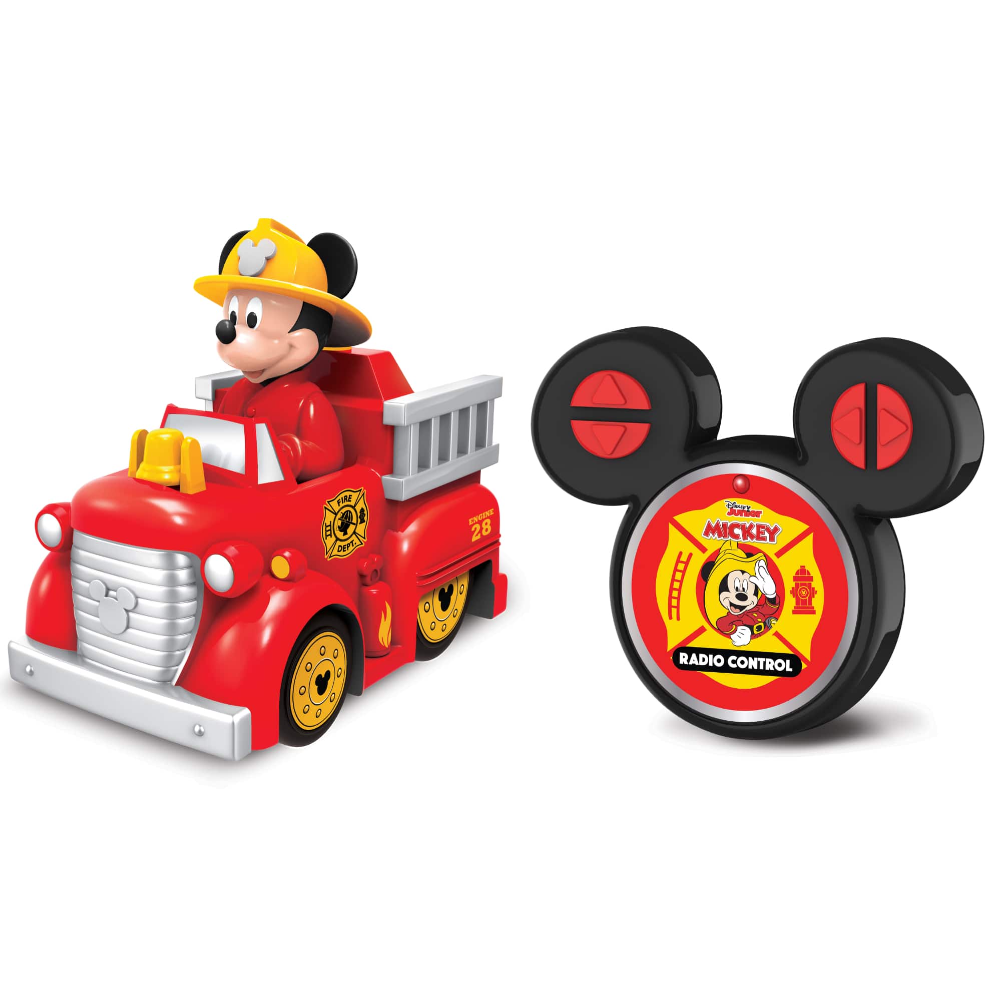 Jam&#x27;n Products Disney Junior Mickey&#x27;s Remote Control Firetruck Toy