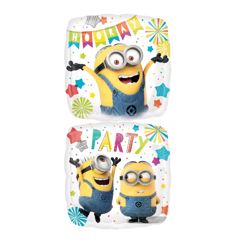 Despicable Me 17&#x22; Minions Party Square Foil Balloon