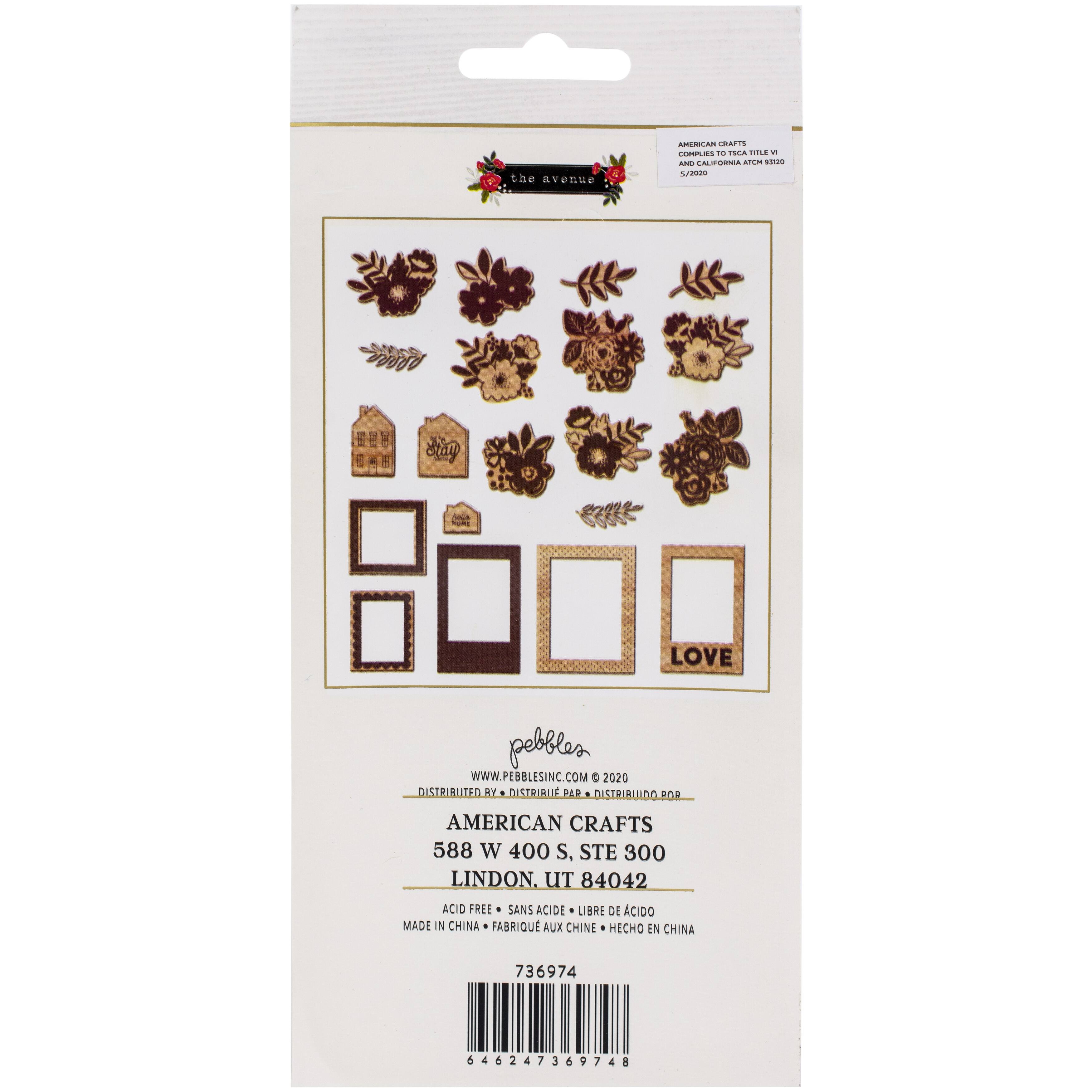 American Crafts™ Jen Hadfield The Avenue Wood Veneers Michaels