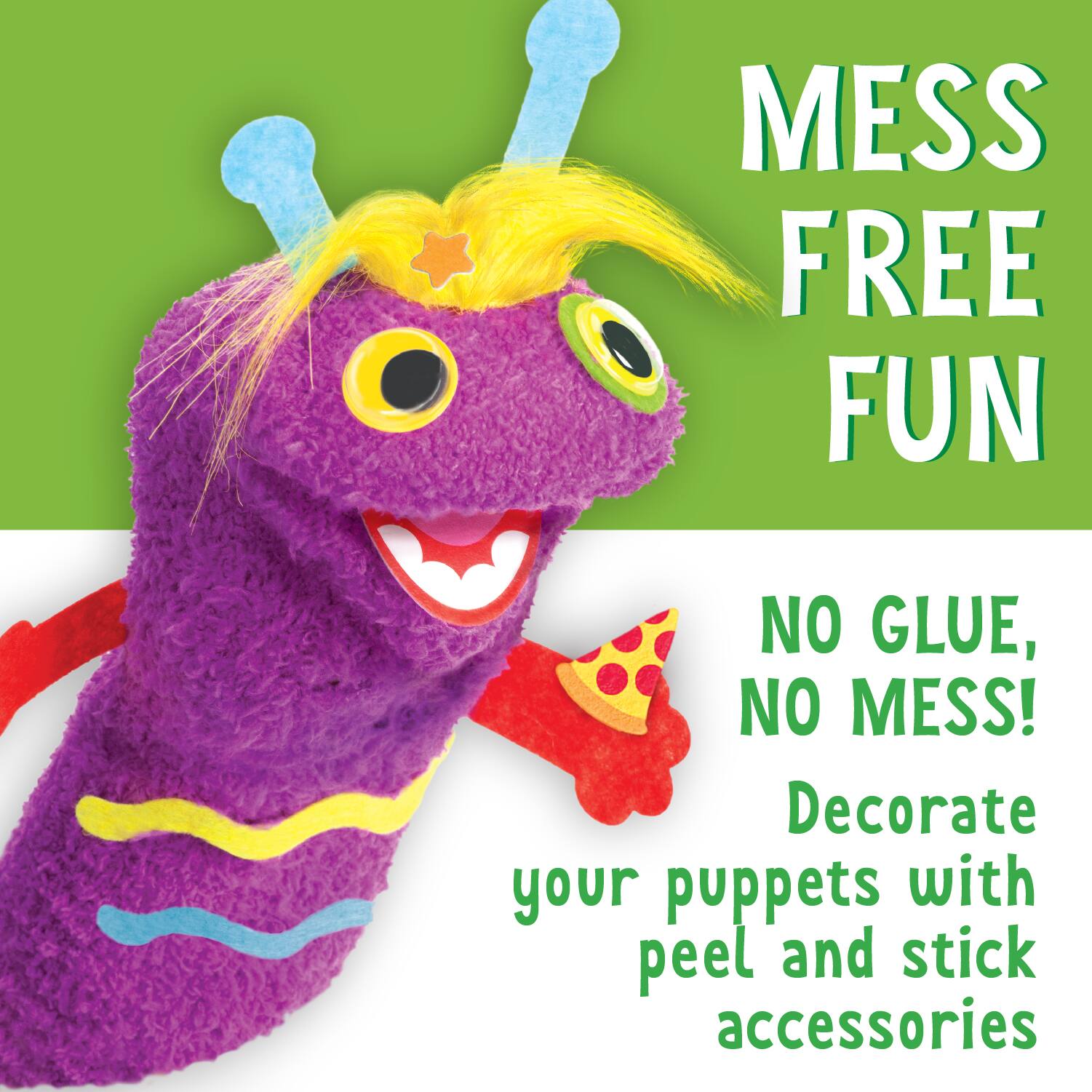 Creativity for Kids Make Your Own Sock Puppets Kit