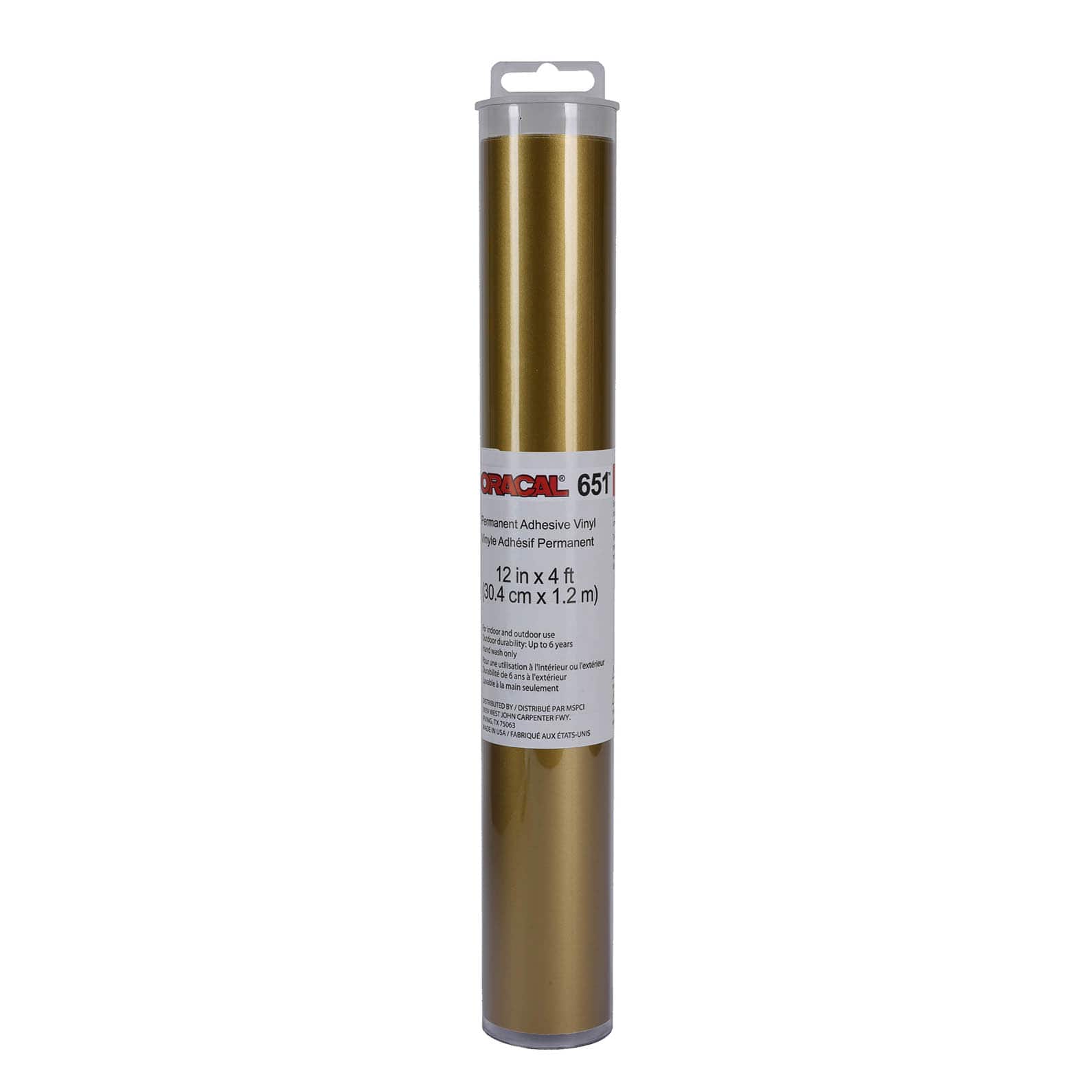 ORACAL&#xAE; 12&#x22; x 4ft. 651 Permanent Adhesive Vinyl Roll