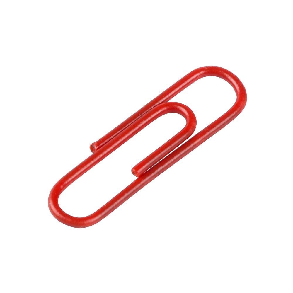 JAM Paper 1&#x22; Colorful Standard Paper Clips, 2 Packs of 100