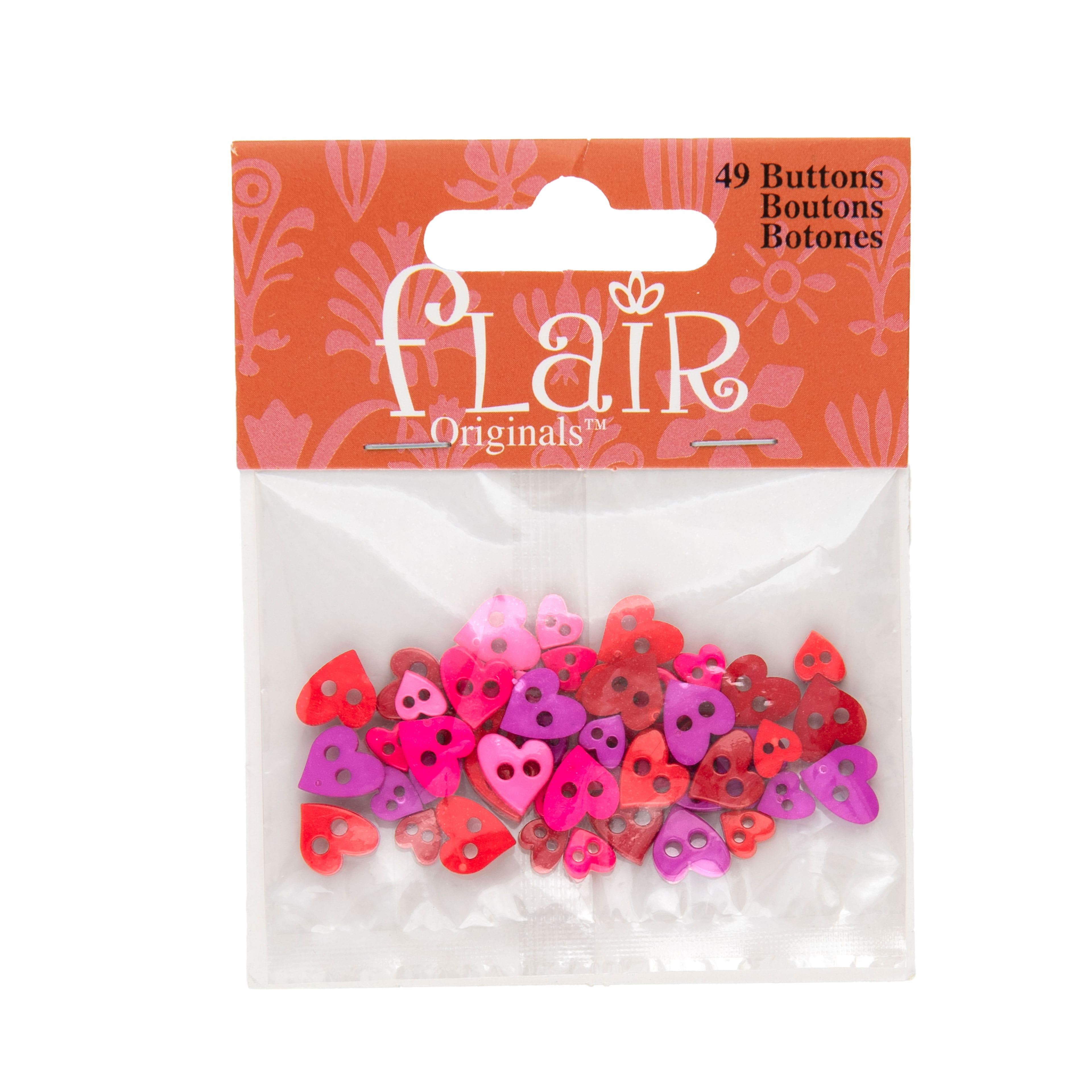 Flair Originals&#x2122; Mini Heart Button Mix