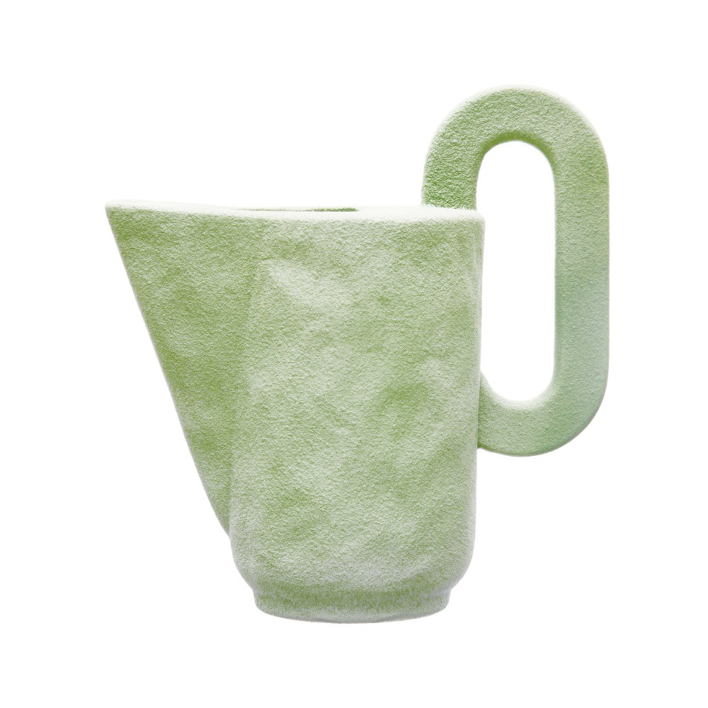 Hello Honey® 10" Mint Modern Decorative Ceramic Pitcher