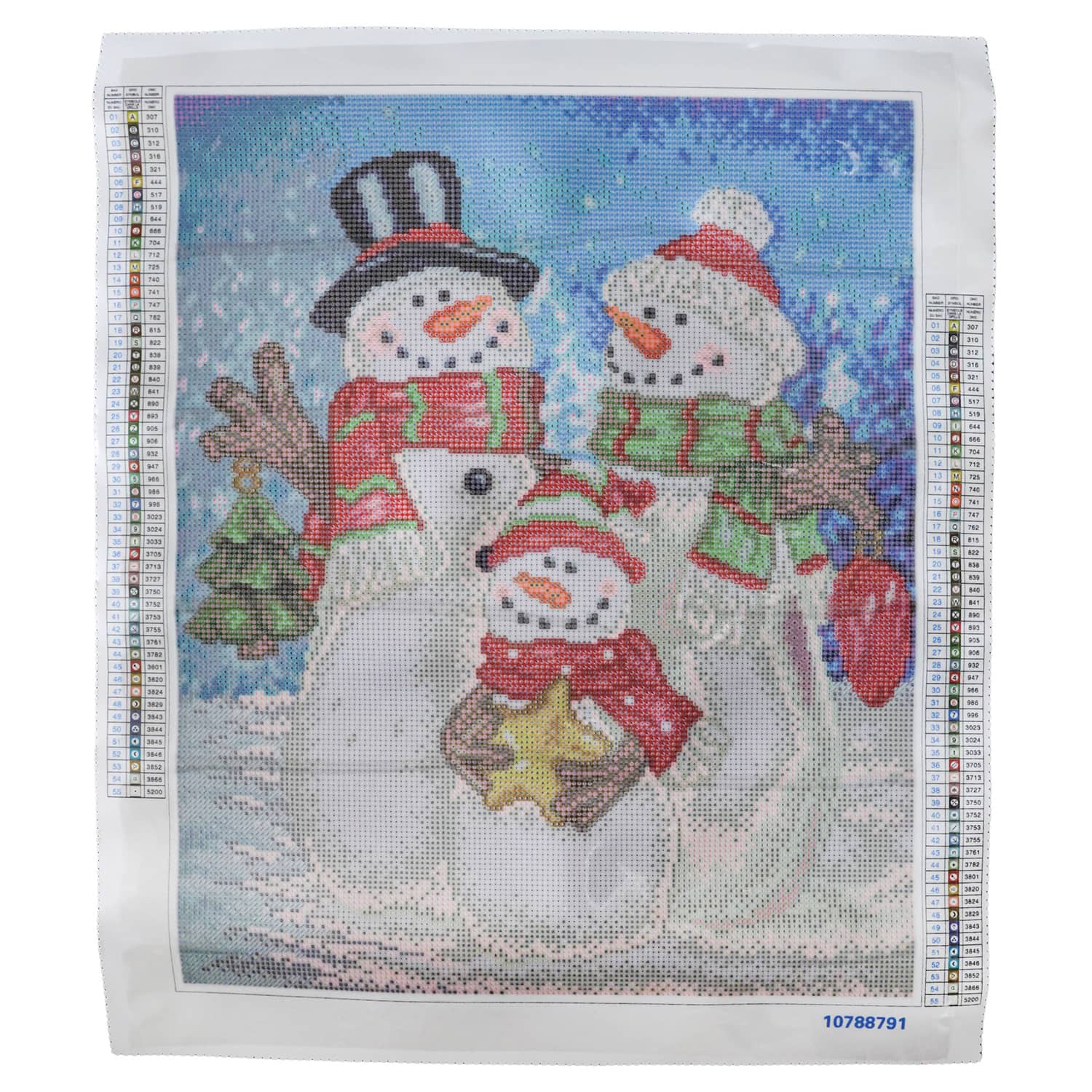 16&#x22; x 20&#x22; Snowman Diamond Art Kit by Make Market&#xAE;