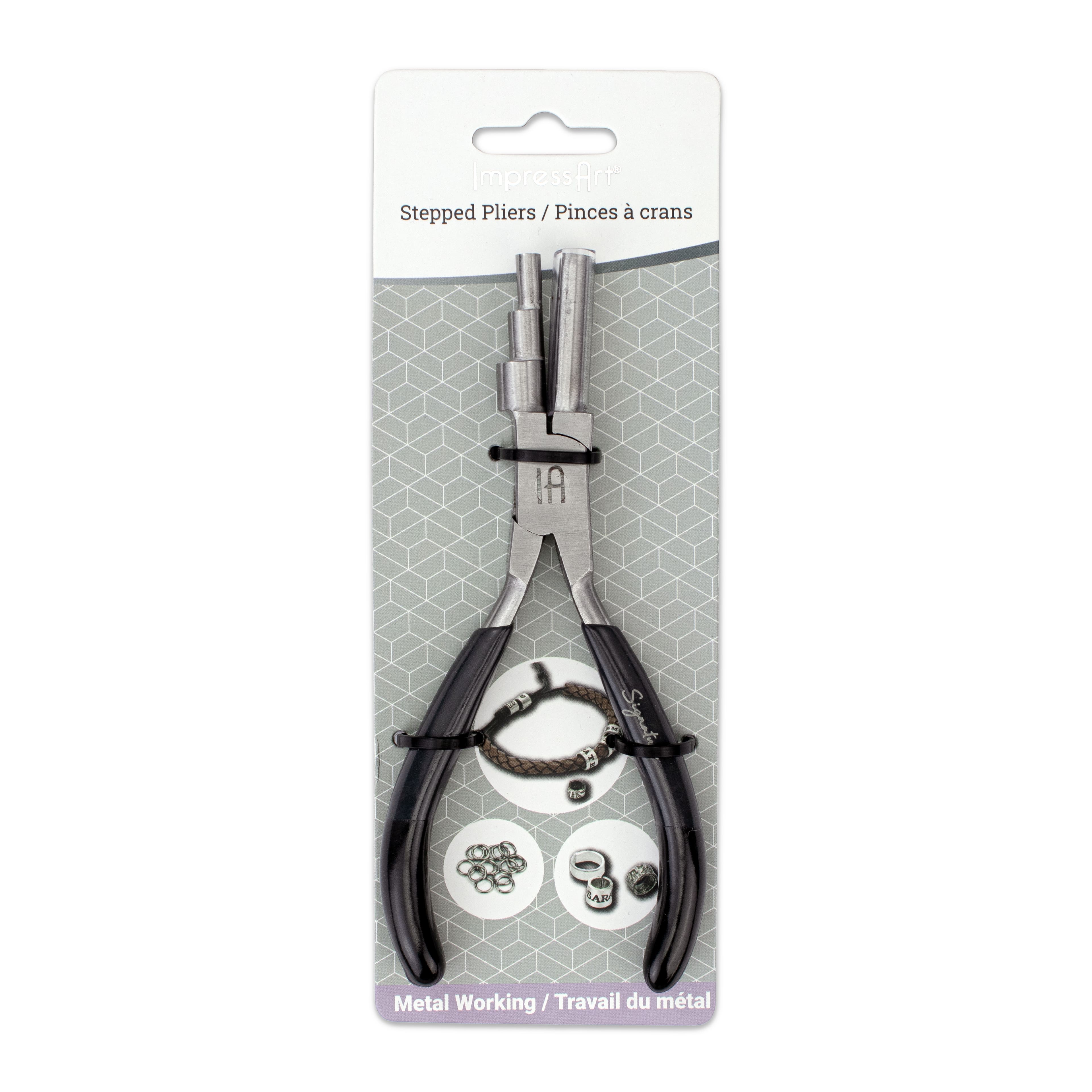 ImpressArt&#xAE; Signature Metal-Working Stepped Bail Pliers