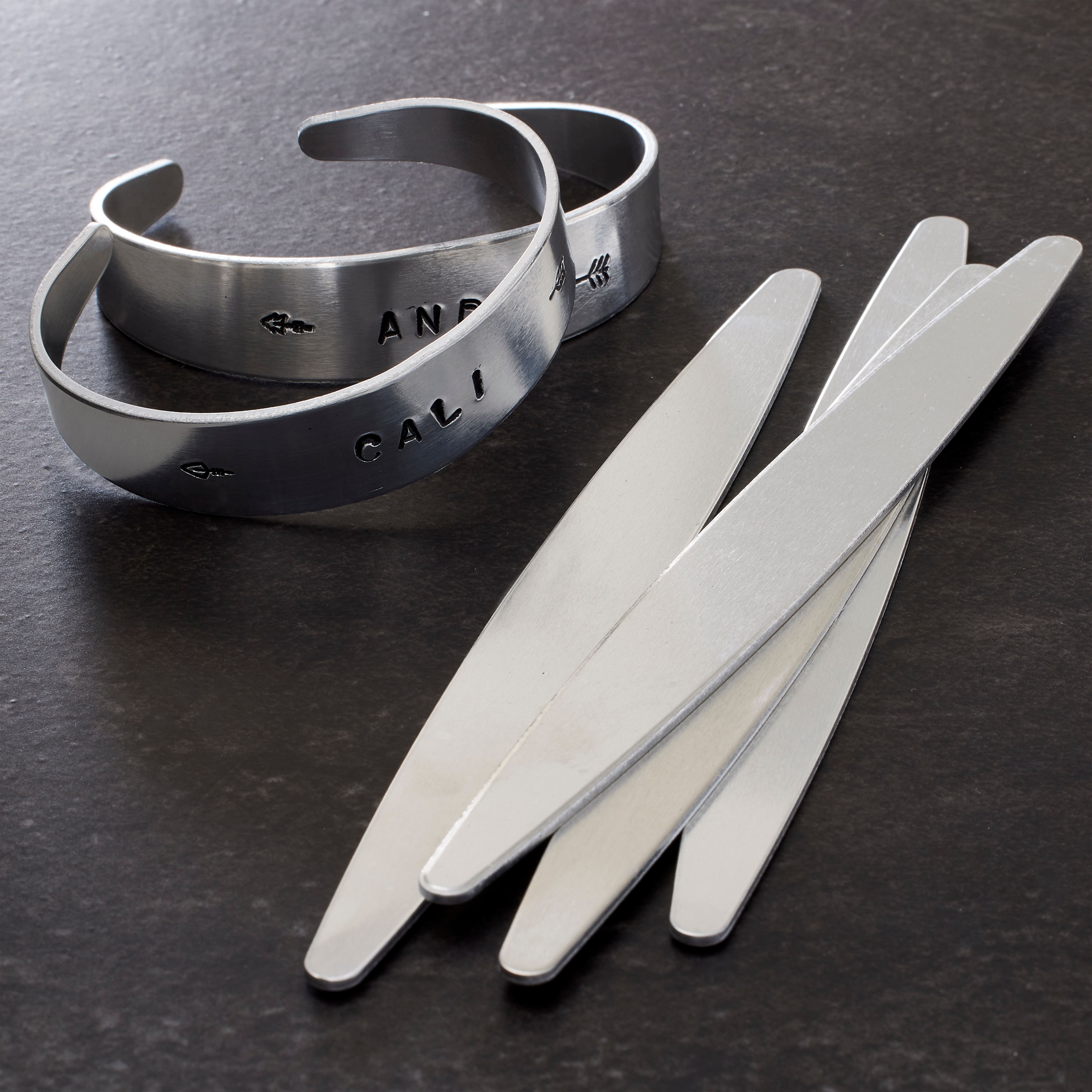 ImpressArt&#xAE; Aluminum Tapered Bracelet Blanks
