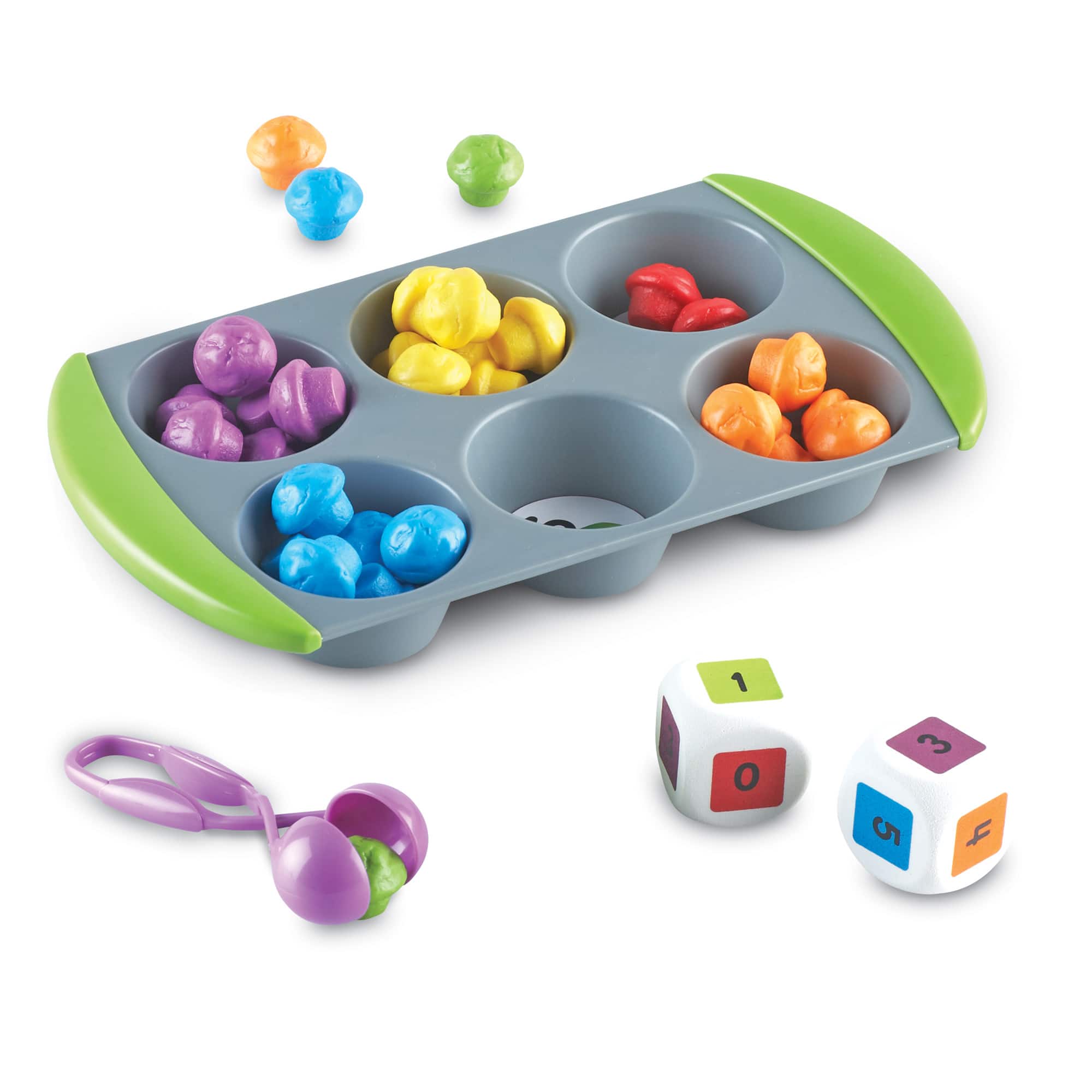 standart Learning Resources Mini Muffin Match Up Counting Toy Set, 