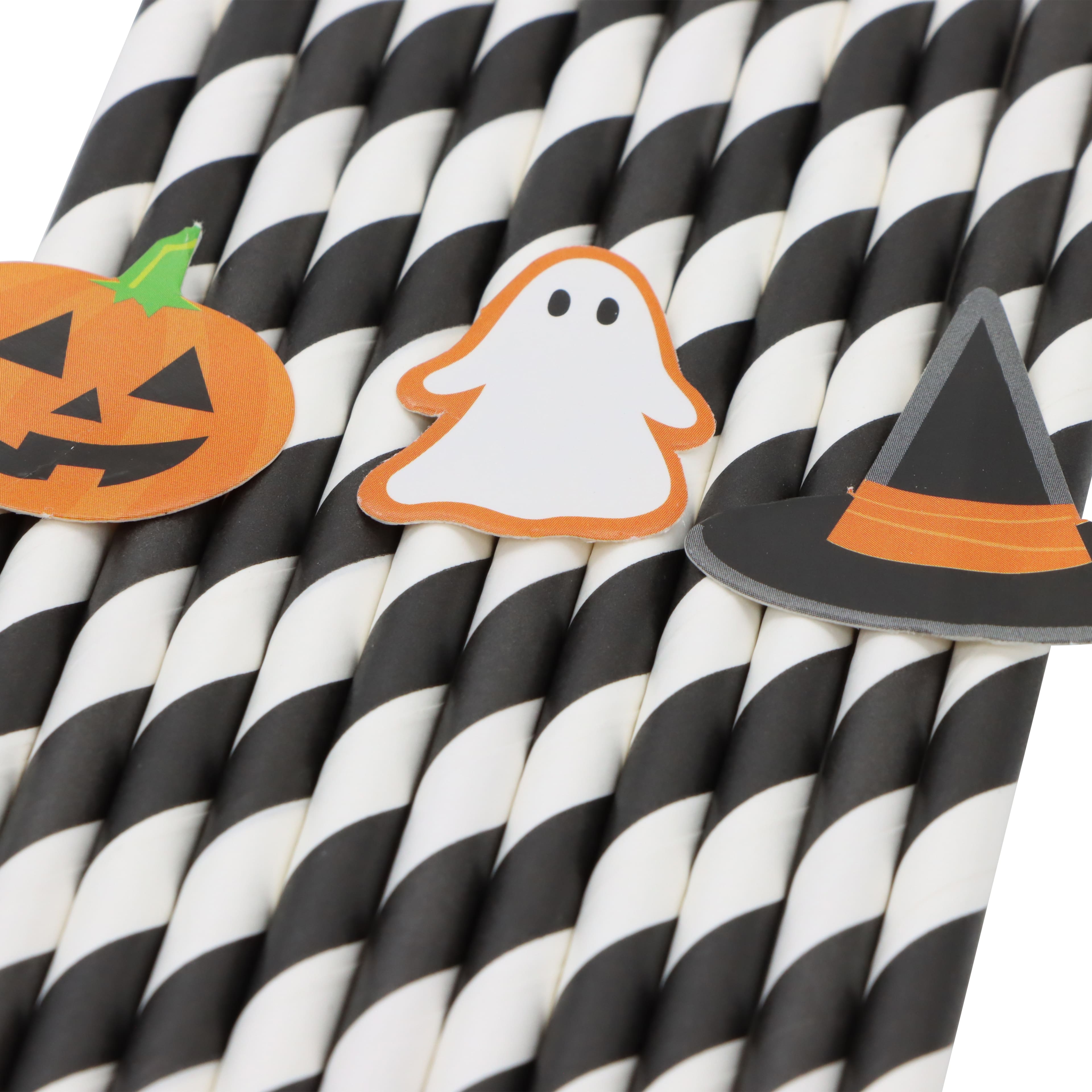 Halloween Paper Straws, 12ct. by Makery&#x2122;