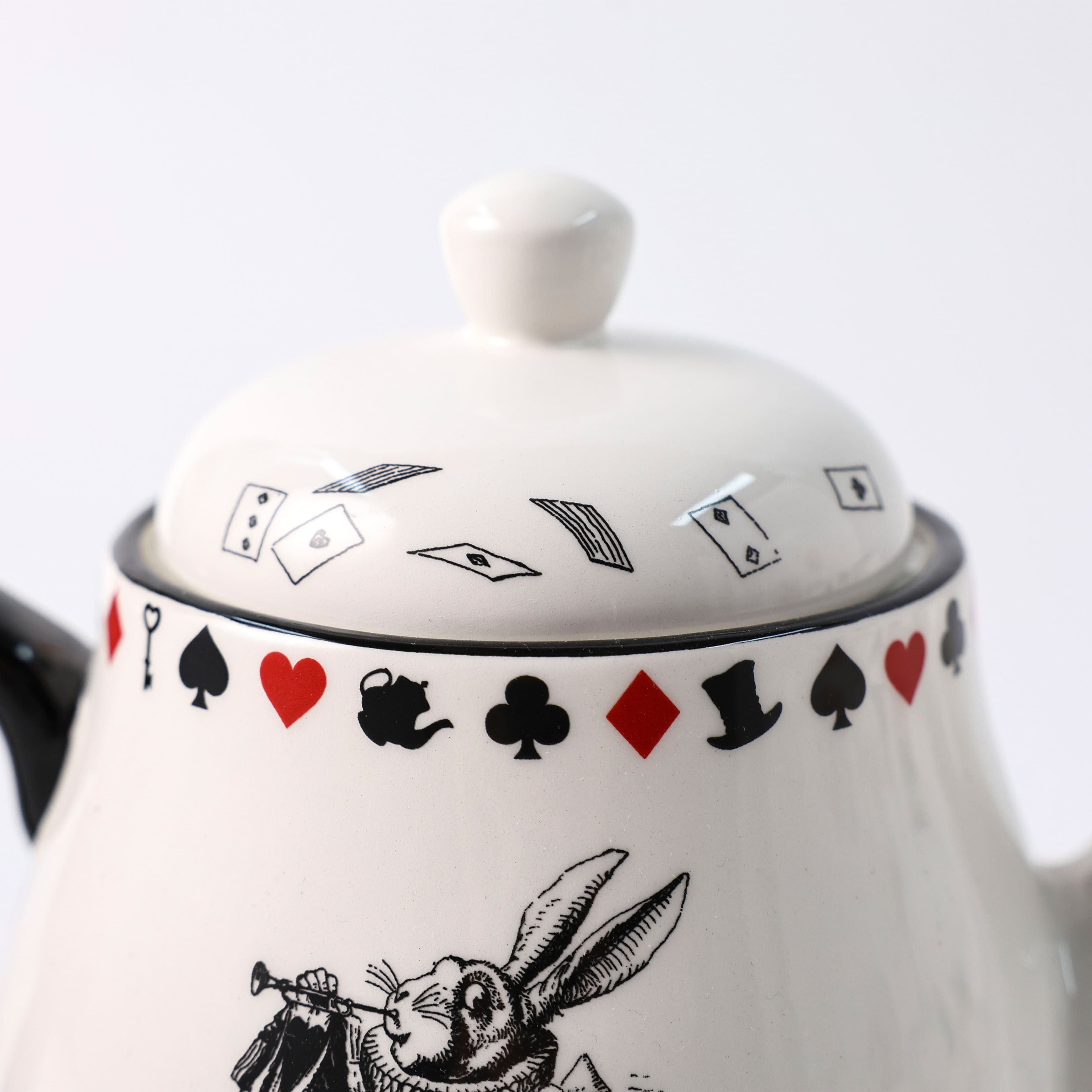 36oz. White Rabbit Ceramic Tea Pot by Ashland&#xAE;