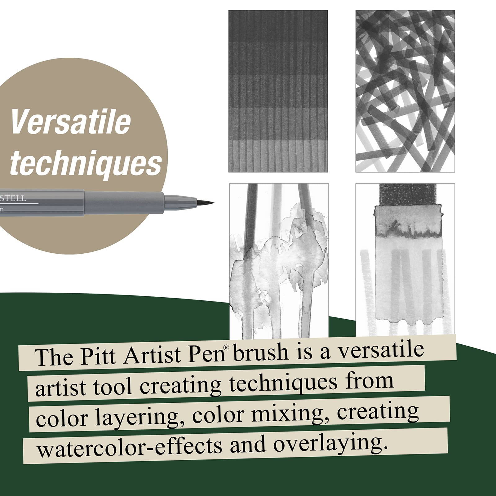 6 Packs: 8 ct. (48 total) Faber-Castell® PITT® Soft Brush Artist Pens