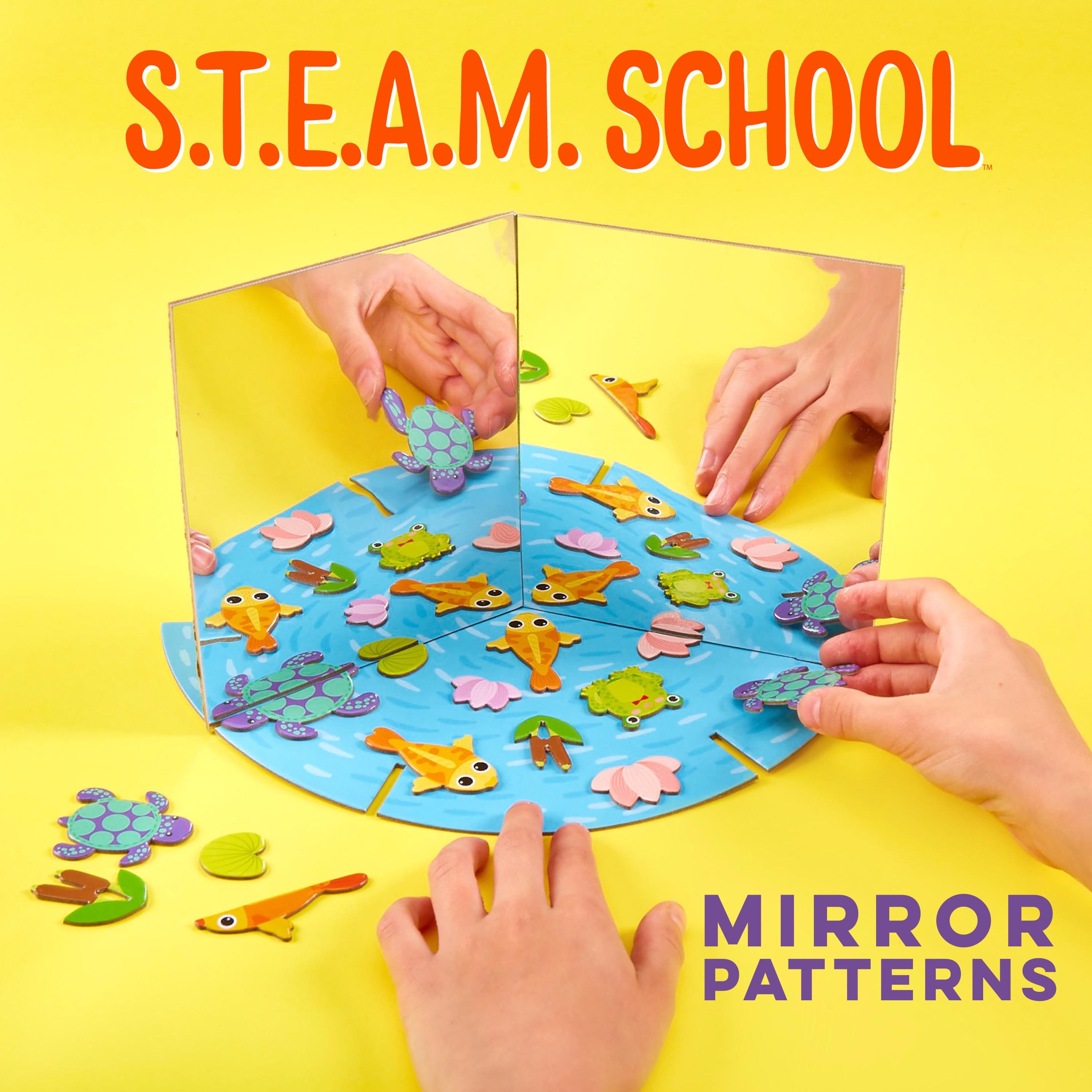 Bright Stripes Let&#x27;s Craft S.T.E.A.M. School Deluxe Studio Science Activity Kit