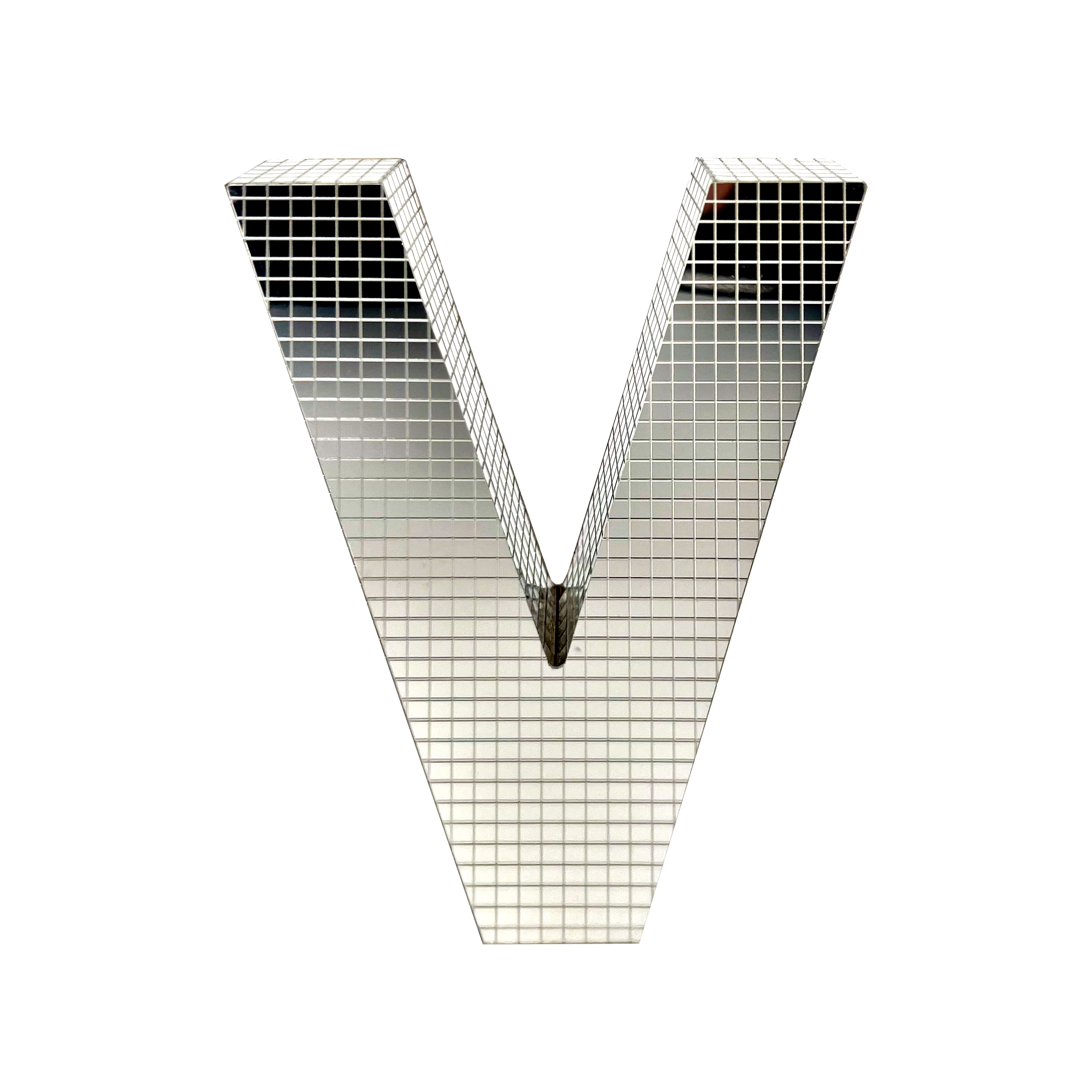 7.75&#x22; Silver Disco Monogram Letter by Ashland&#xAE;