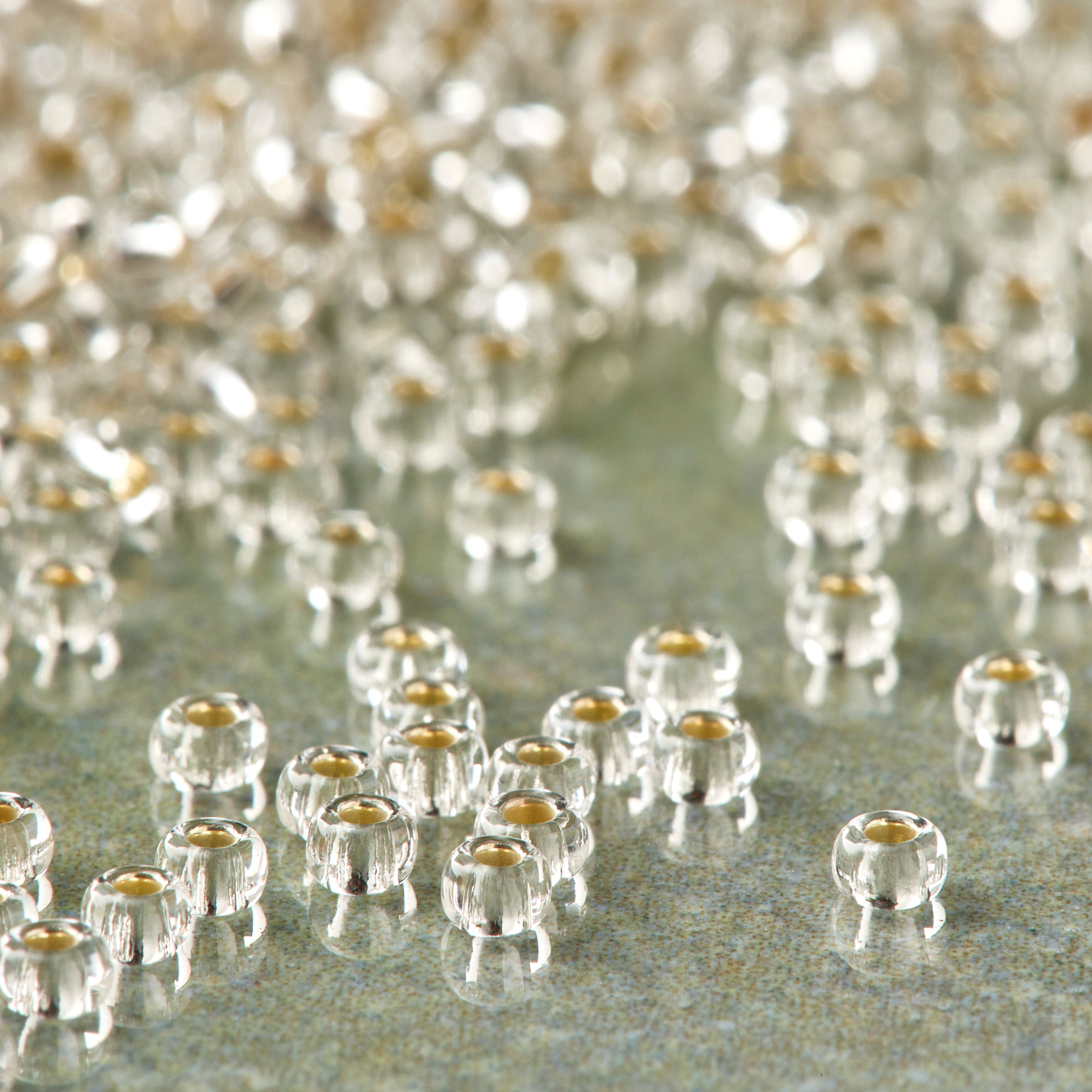 12 Pack: John Bead Silver Lined Czech Glass Seed Beads, 11/0