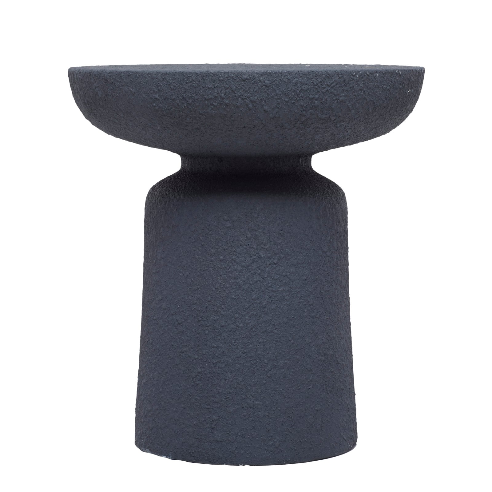 Blue Contemporary Garden Stool, 17&#x22; x 17&#x22; x 18&#x22;
