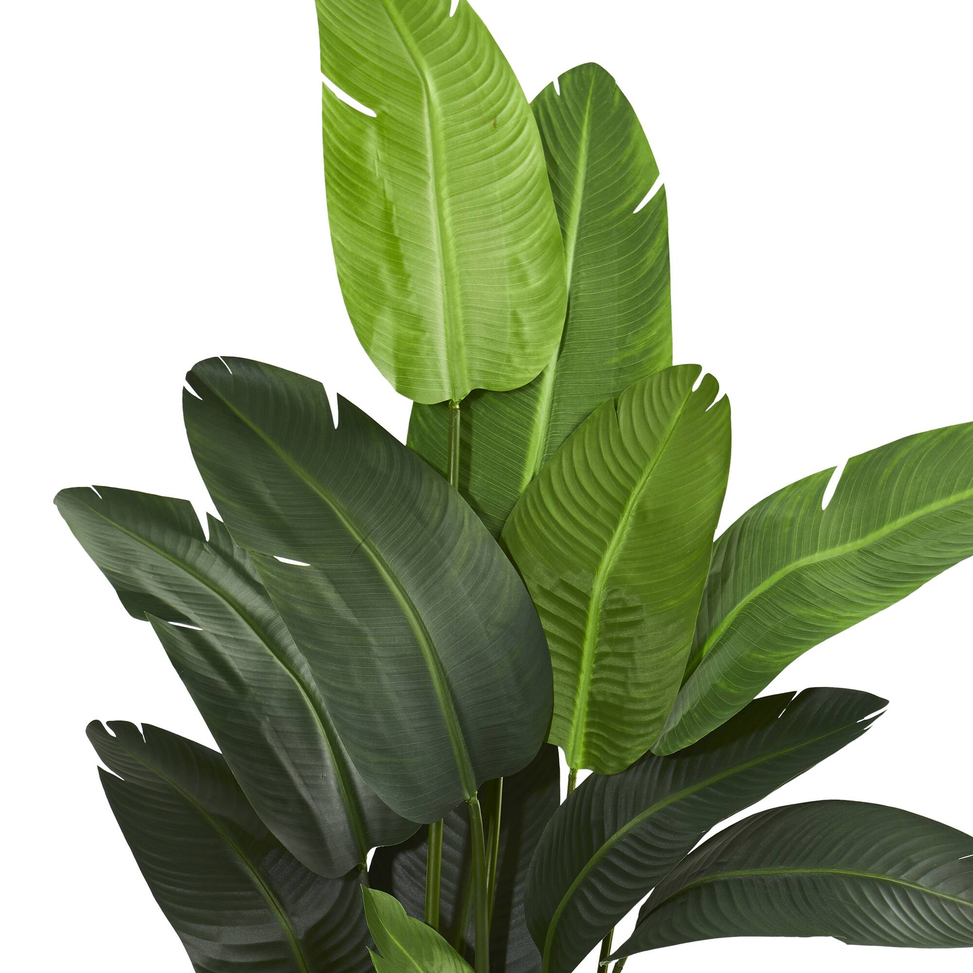 7ft. Potted Artificial Travelers Palm Tree