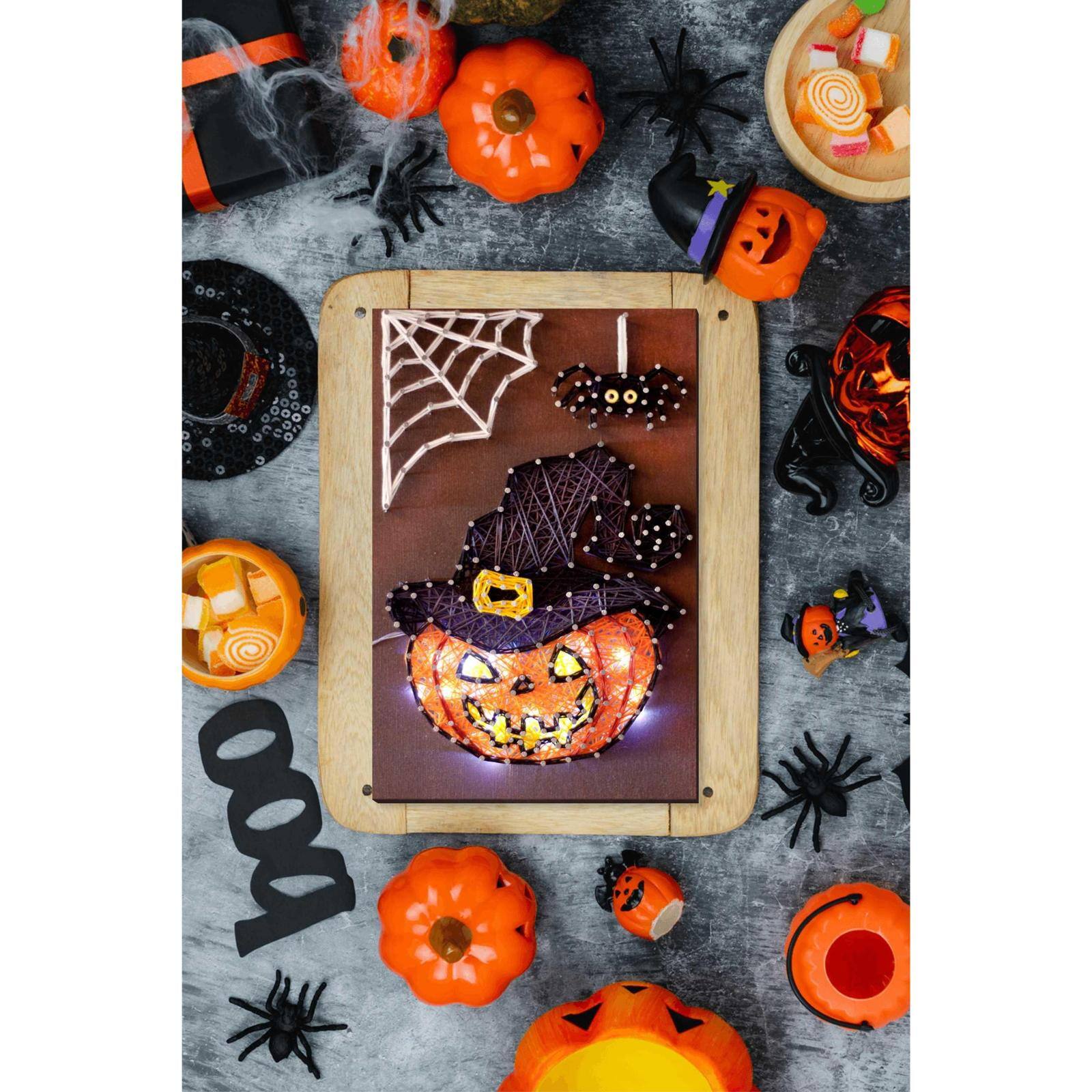Abris Art Pumpkin String Art Creative Kit
