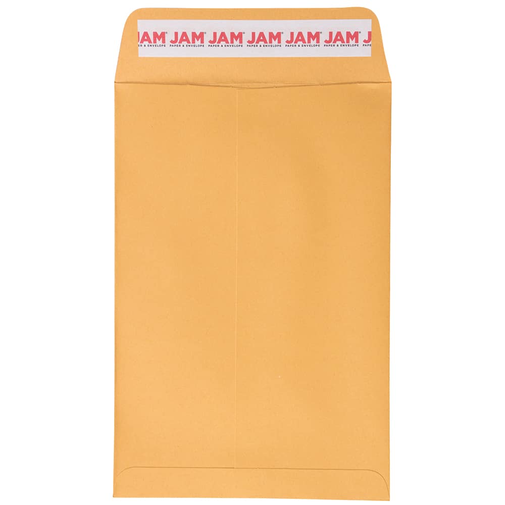 JAM Paper Brown Kraft Manila Open End Catalog Premium Envelopes