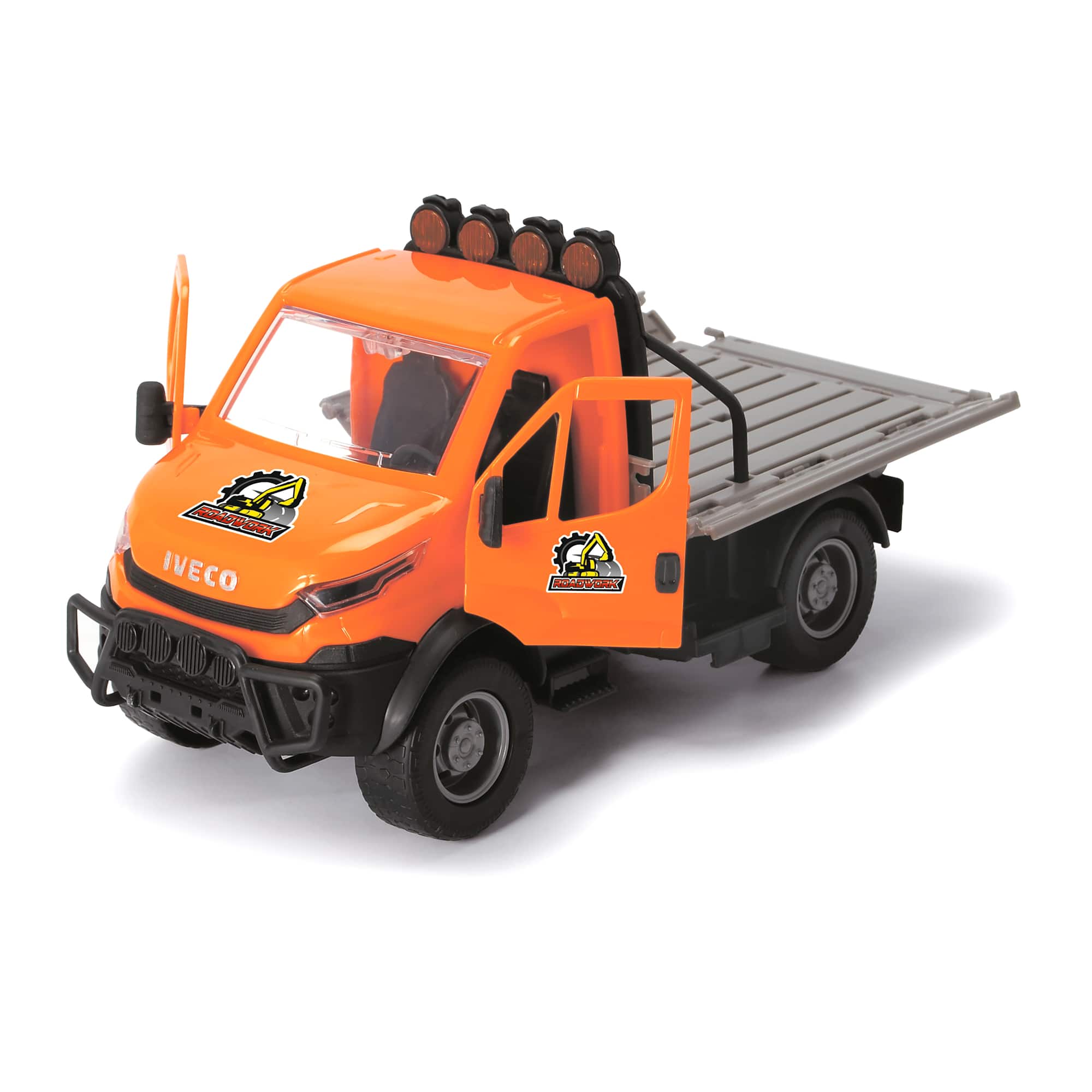 Dickie Toys Light &#x26; Sound Road Construction Playset