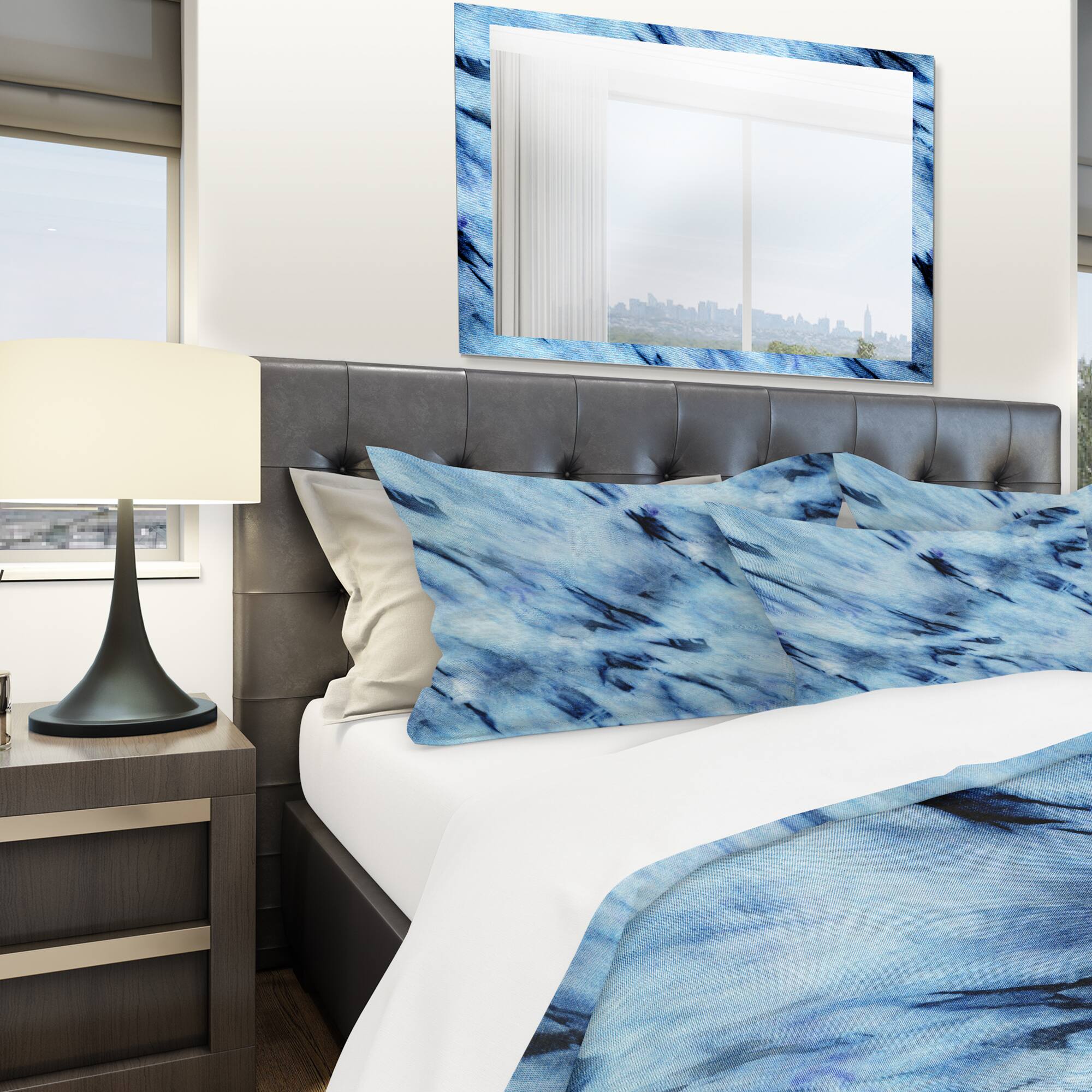 Designart &#x27;Tie Dye&#x27; Modern &#x26; Contemporary Bedding Set - Duvet Cover &#x26; Shams