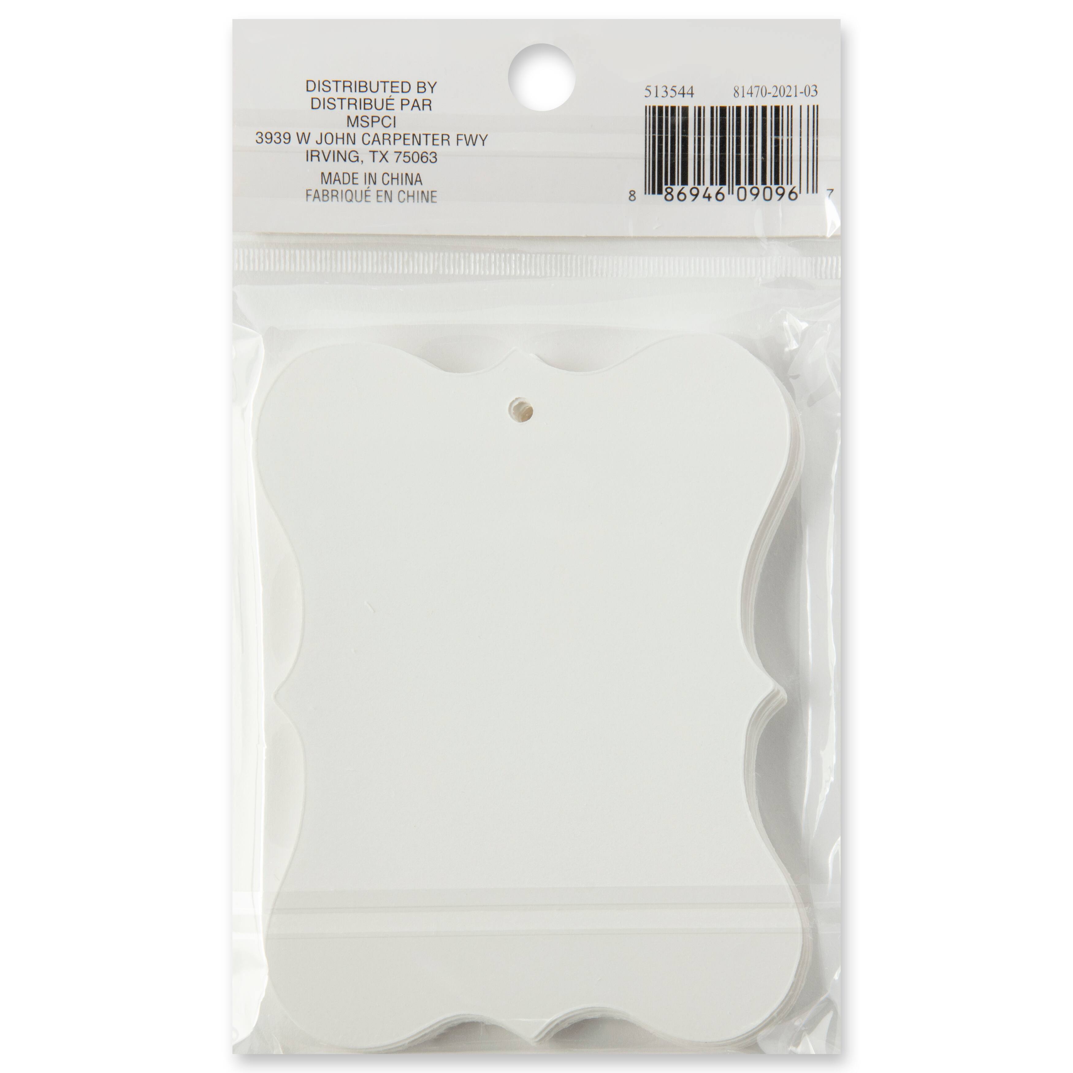 12 Packs: 20 ct. (240 total) Ivory Tags by Recollections™