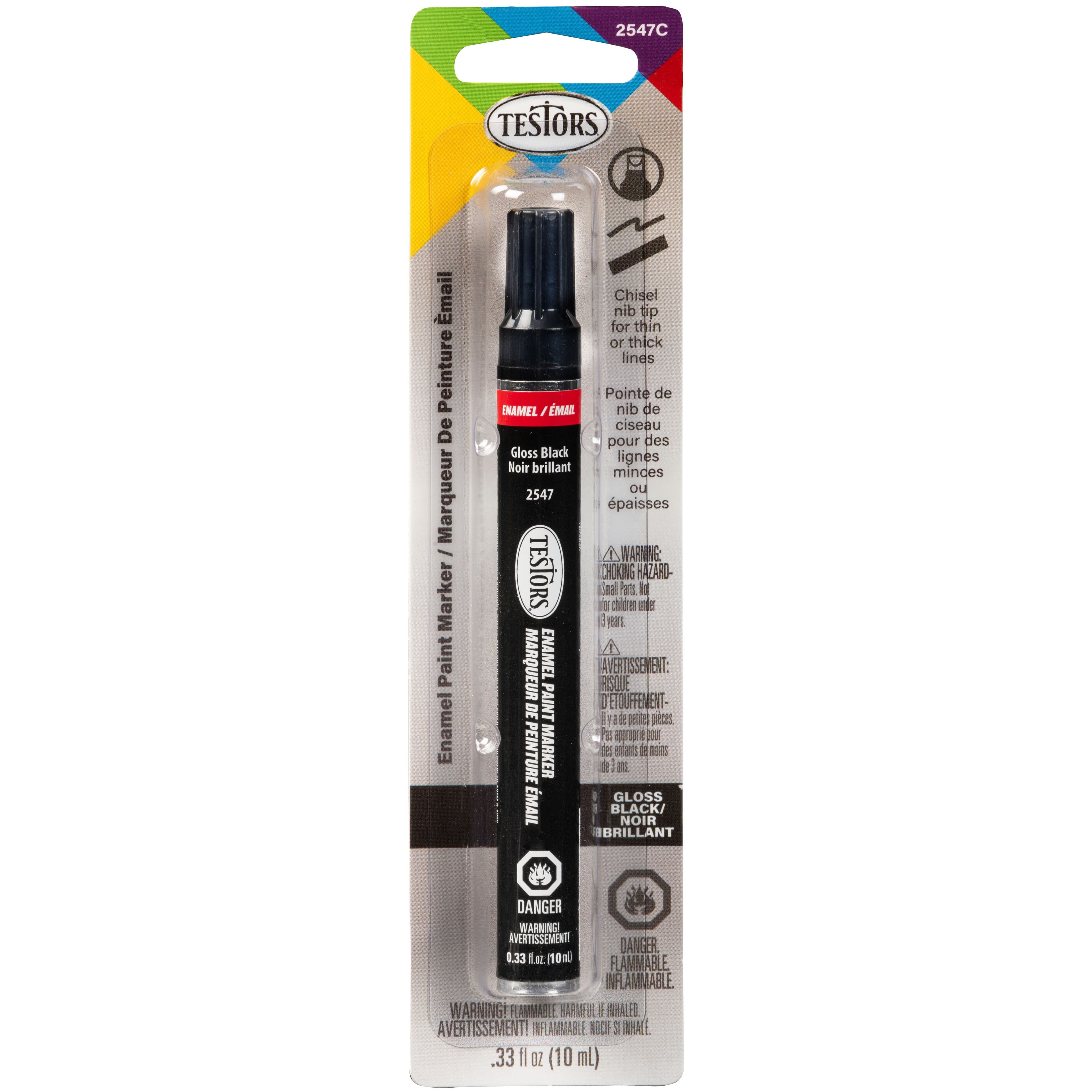 Testors® Glossy Chisel Tip Enamel Marker