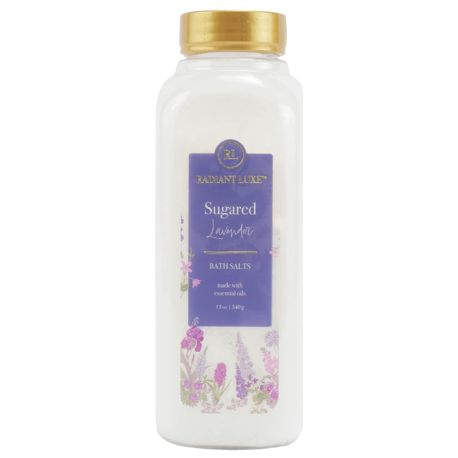 Radiant Luxe&#x2122; Sugared Lavender Bath Salts, 12oz.