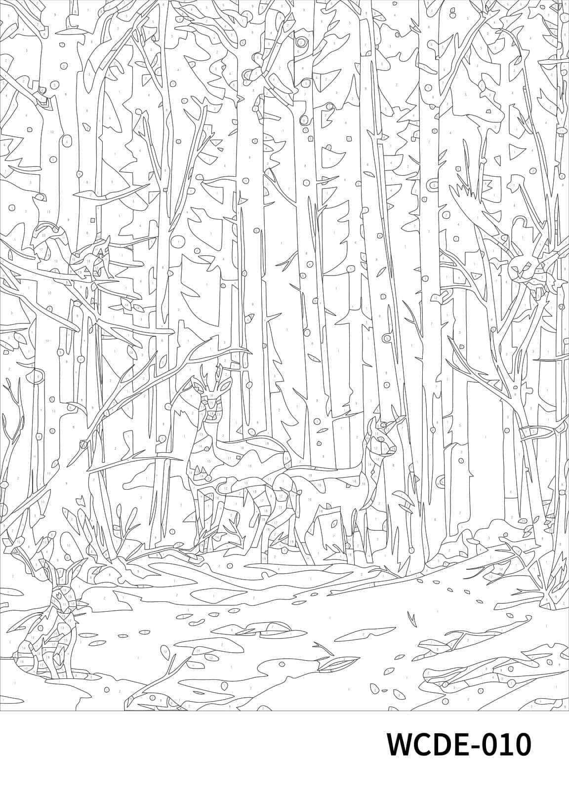 16" x 20" Forest Deer Paint-by-Number Kit by Artist's Loft™